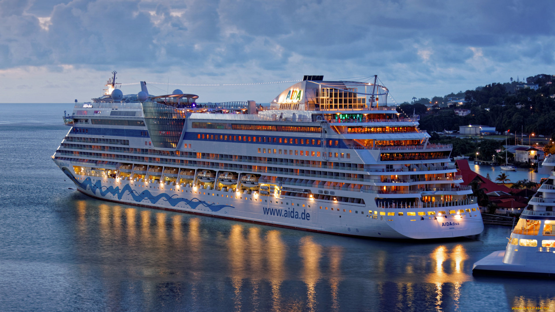 aidadiva, корабли, лайнеры, круиз, лайнер