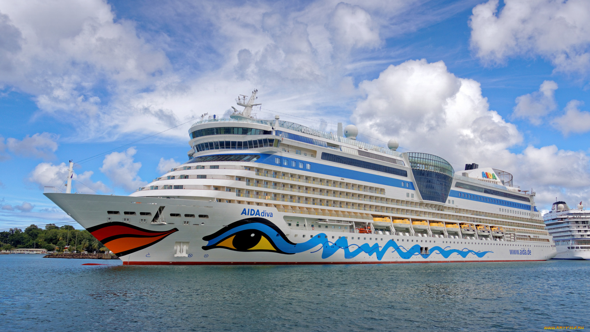 корабли, лайнеры, лайнер, круиз