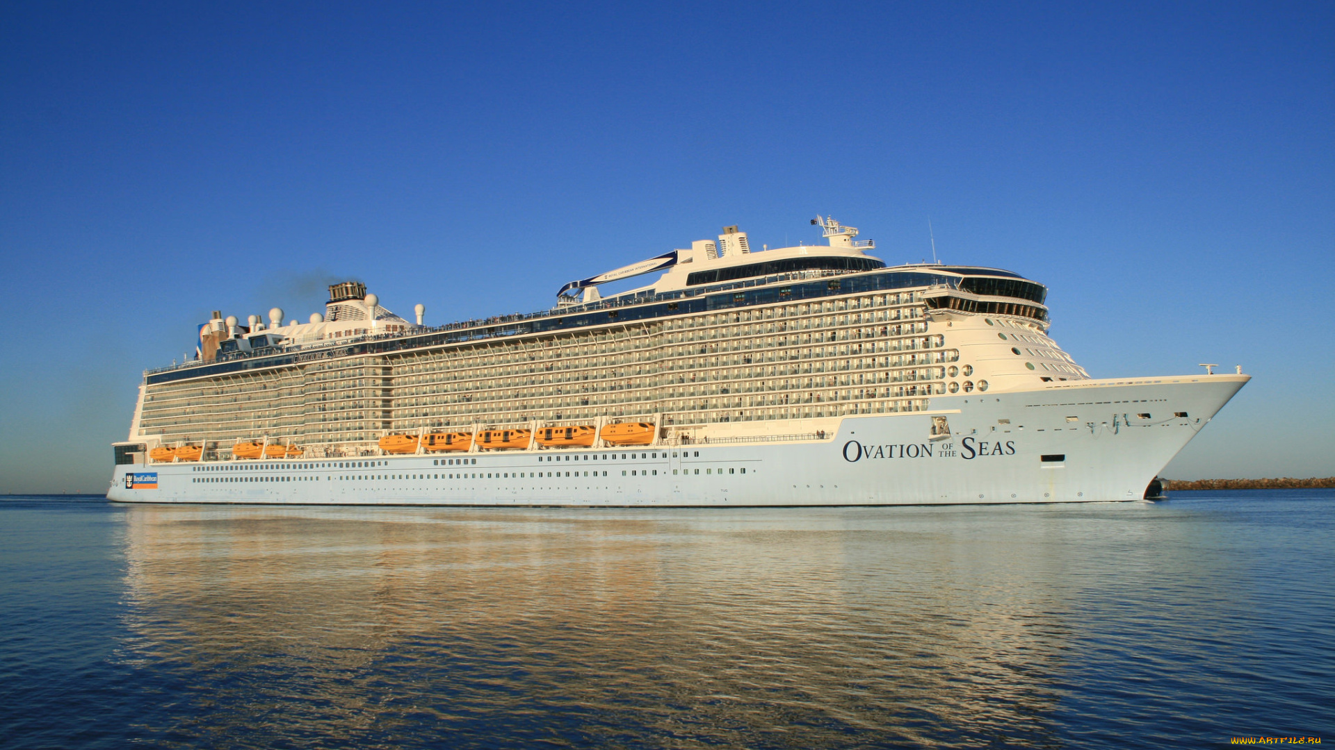 ovation, of, the, seas, корабли, лайнеры, круиз, лайнер