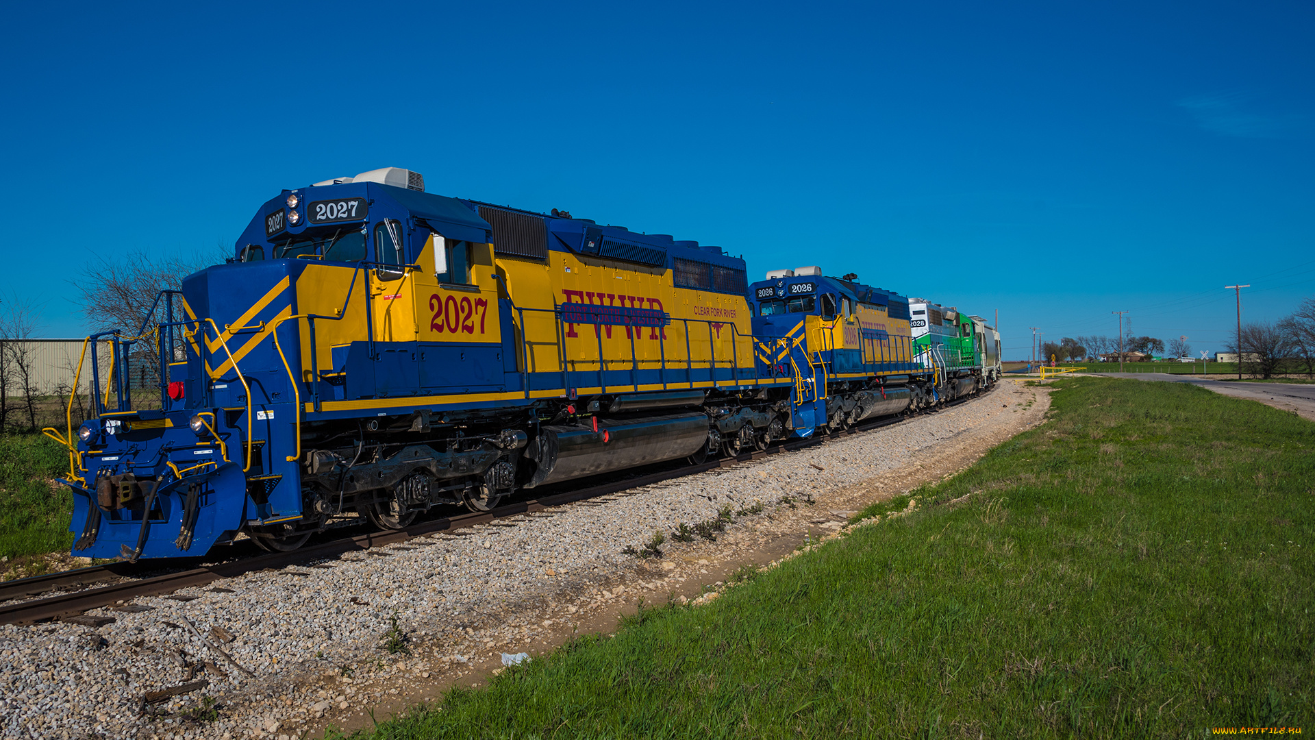 техника, поезда, локомотив, состав