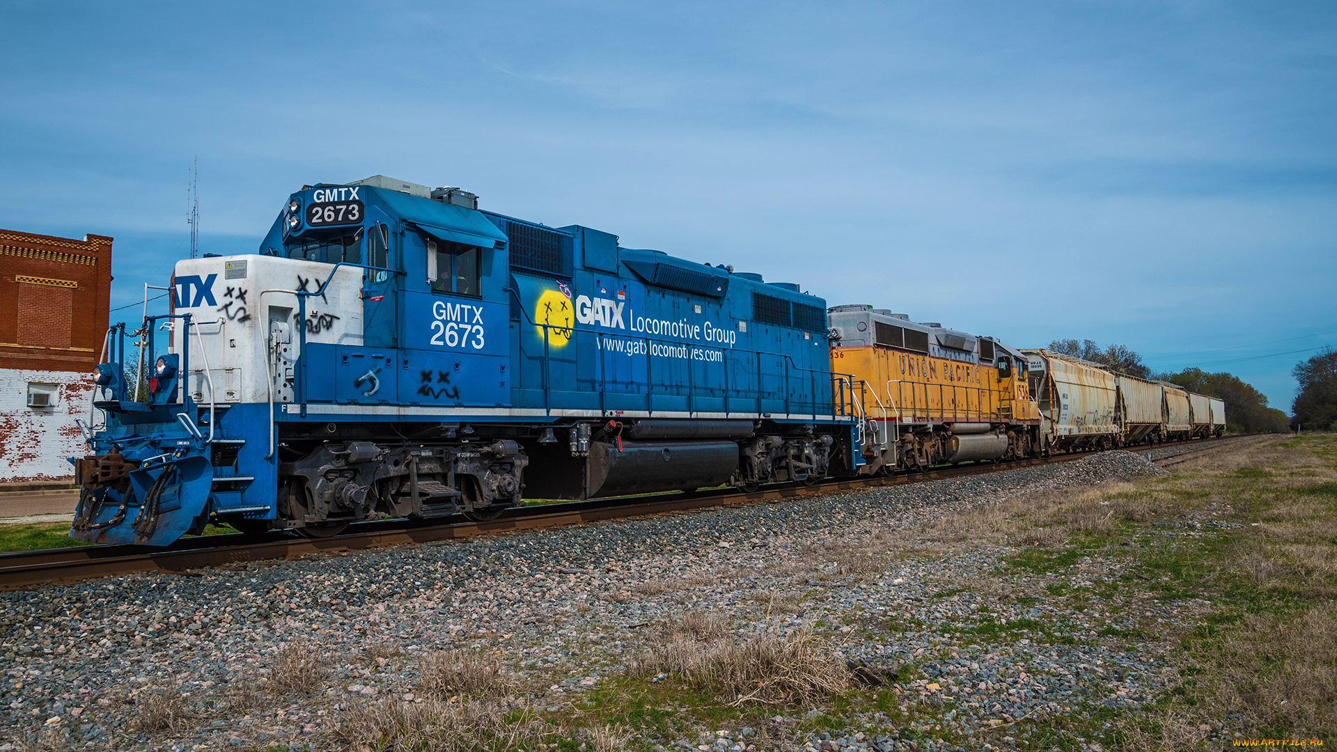 техника, поезда, состав, локомотив