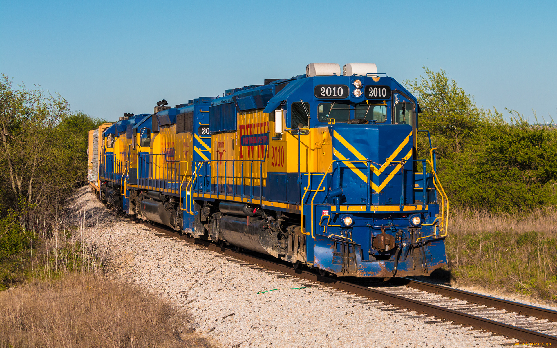 техника, поезда, локомотив, состав