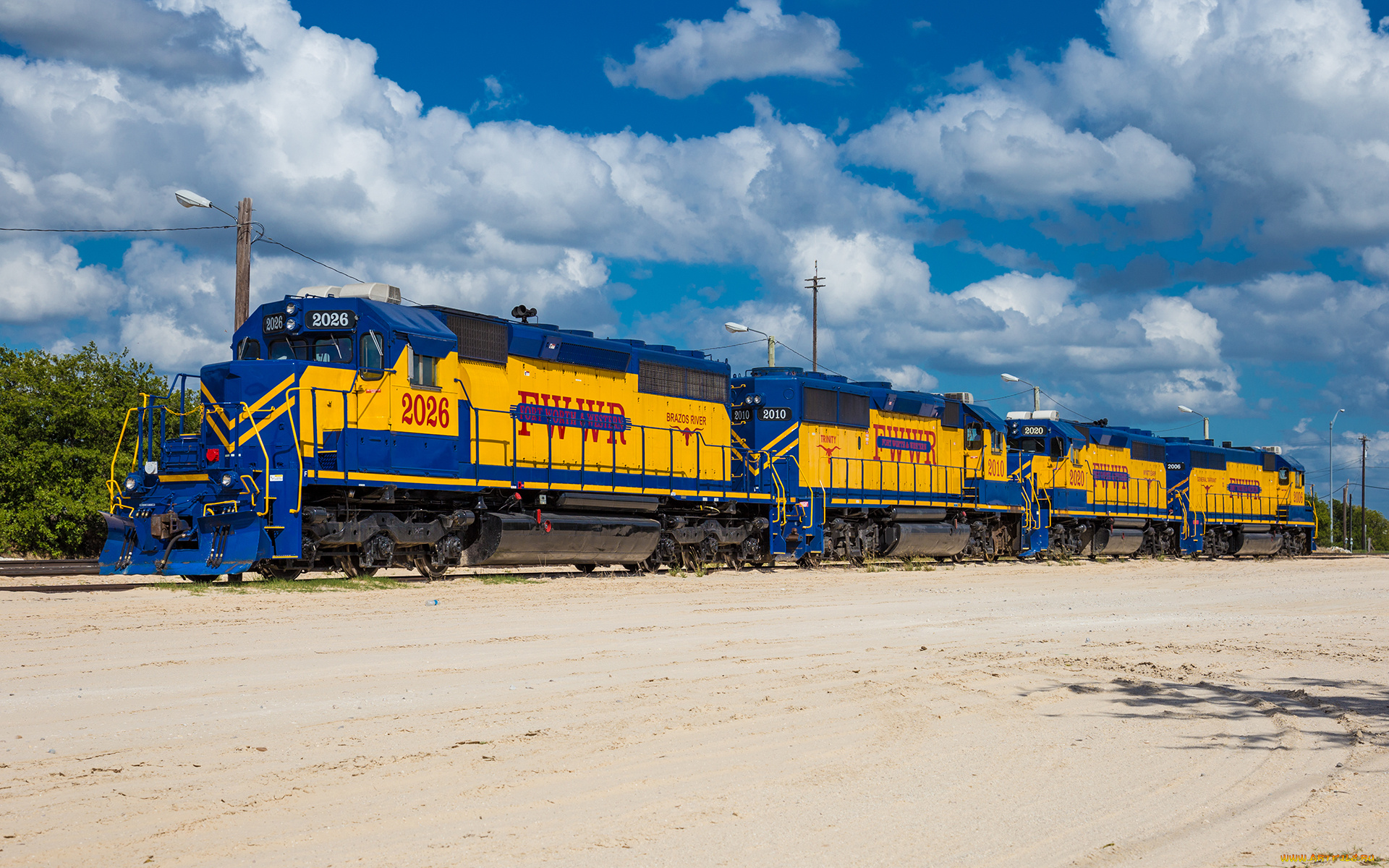 техника, поезда, локомотив, состав