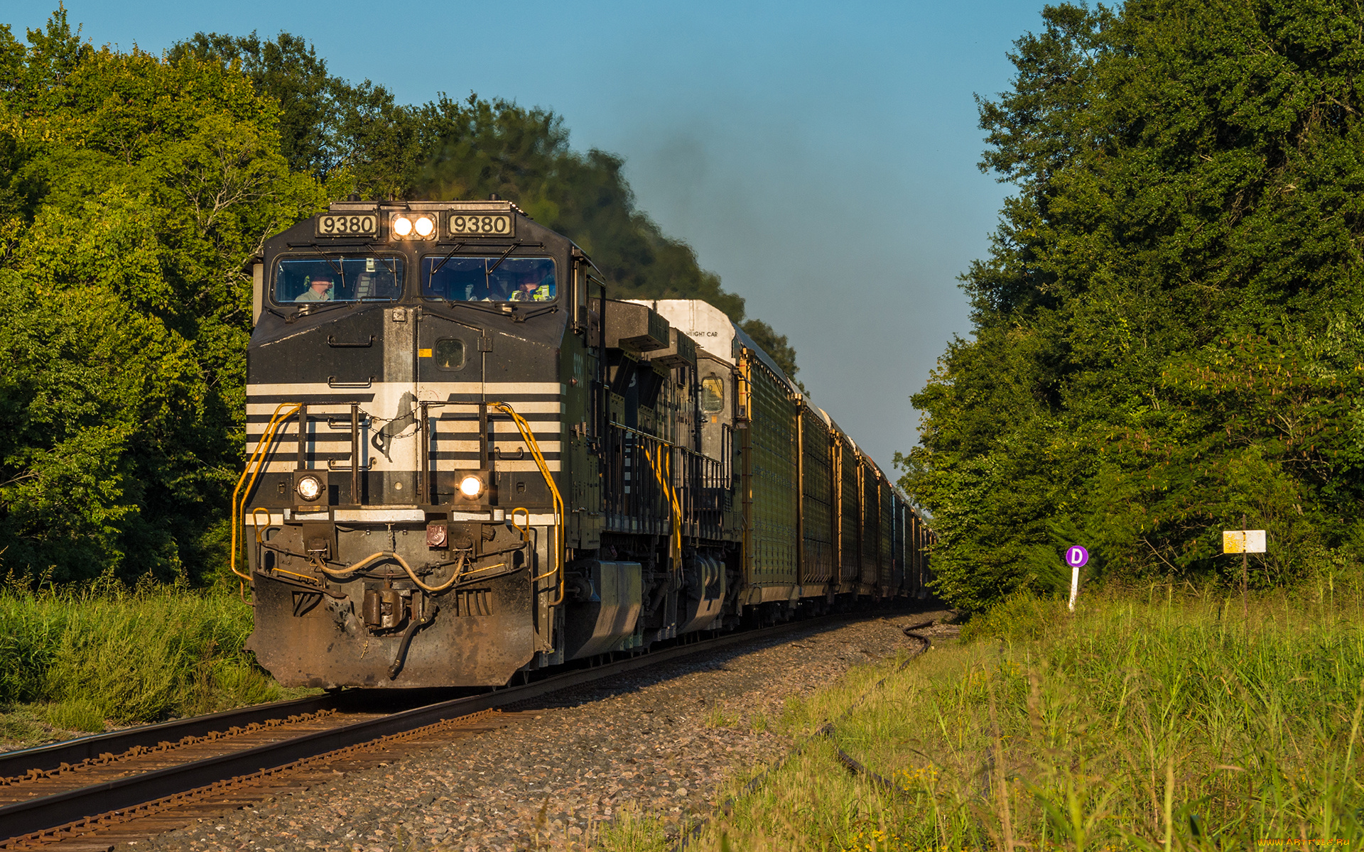 техника, поезда, состав, локомотив