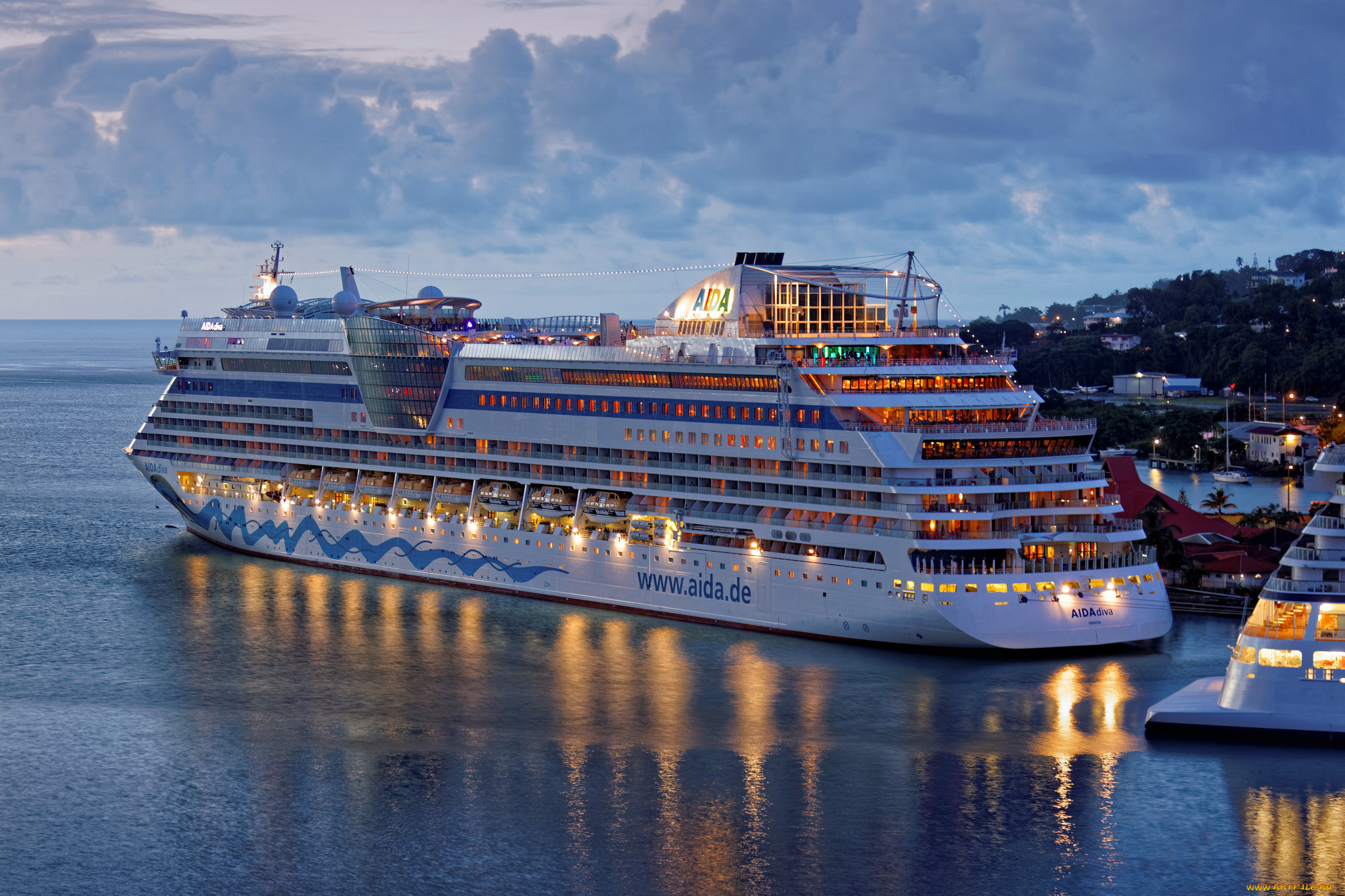 aidadiva, корабли, лайнеры, круиз, лайнер