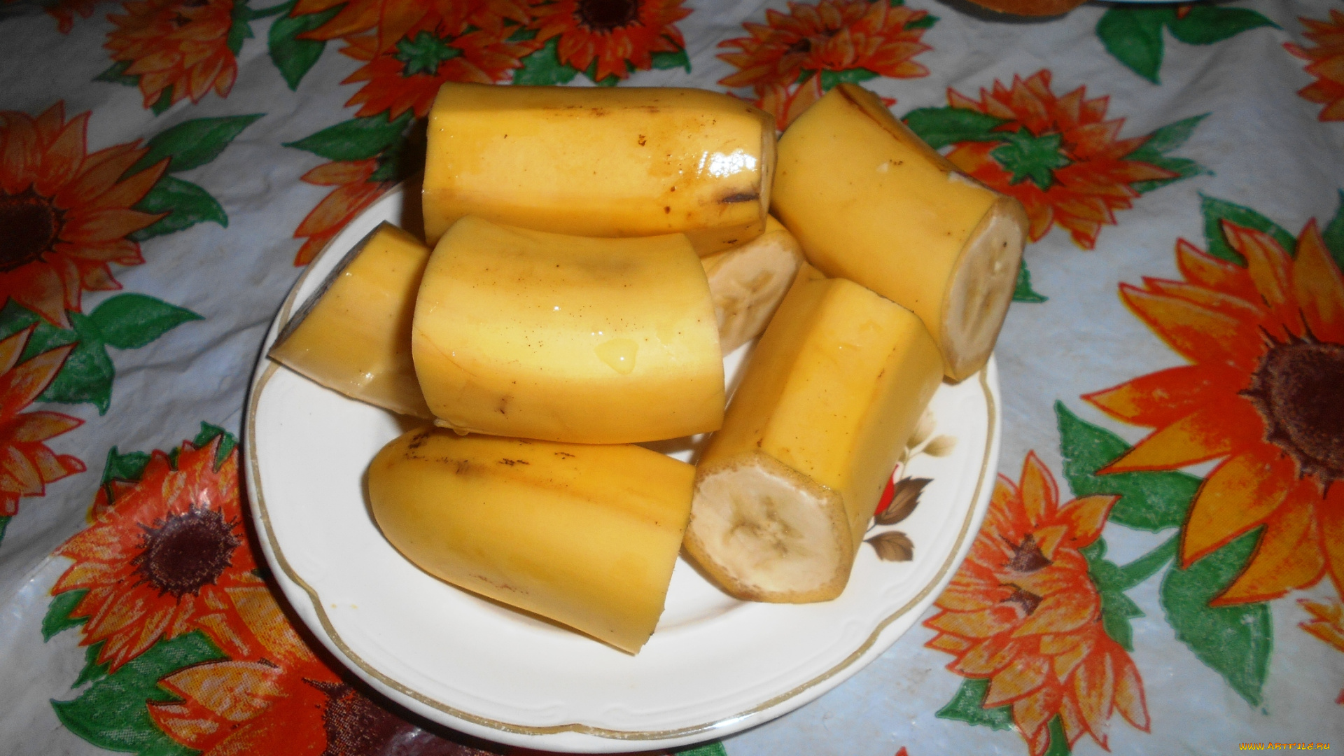 еда, бананы