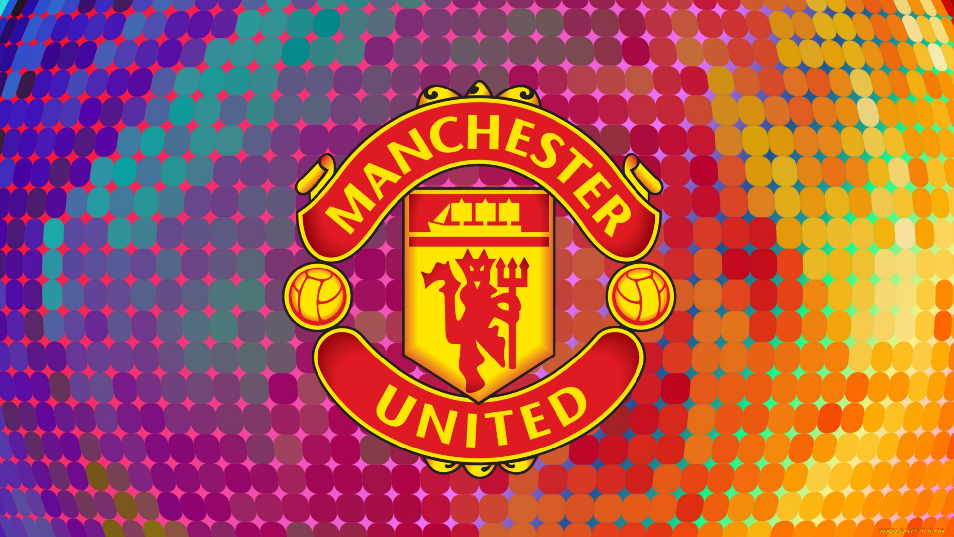 спорт, эмблемы, клубов, f, c, фон, manchester, united, логотип