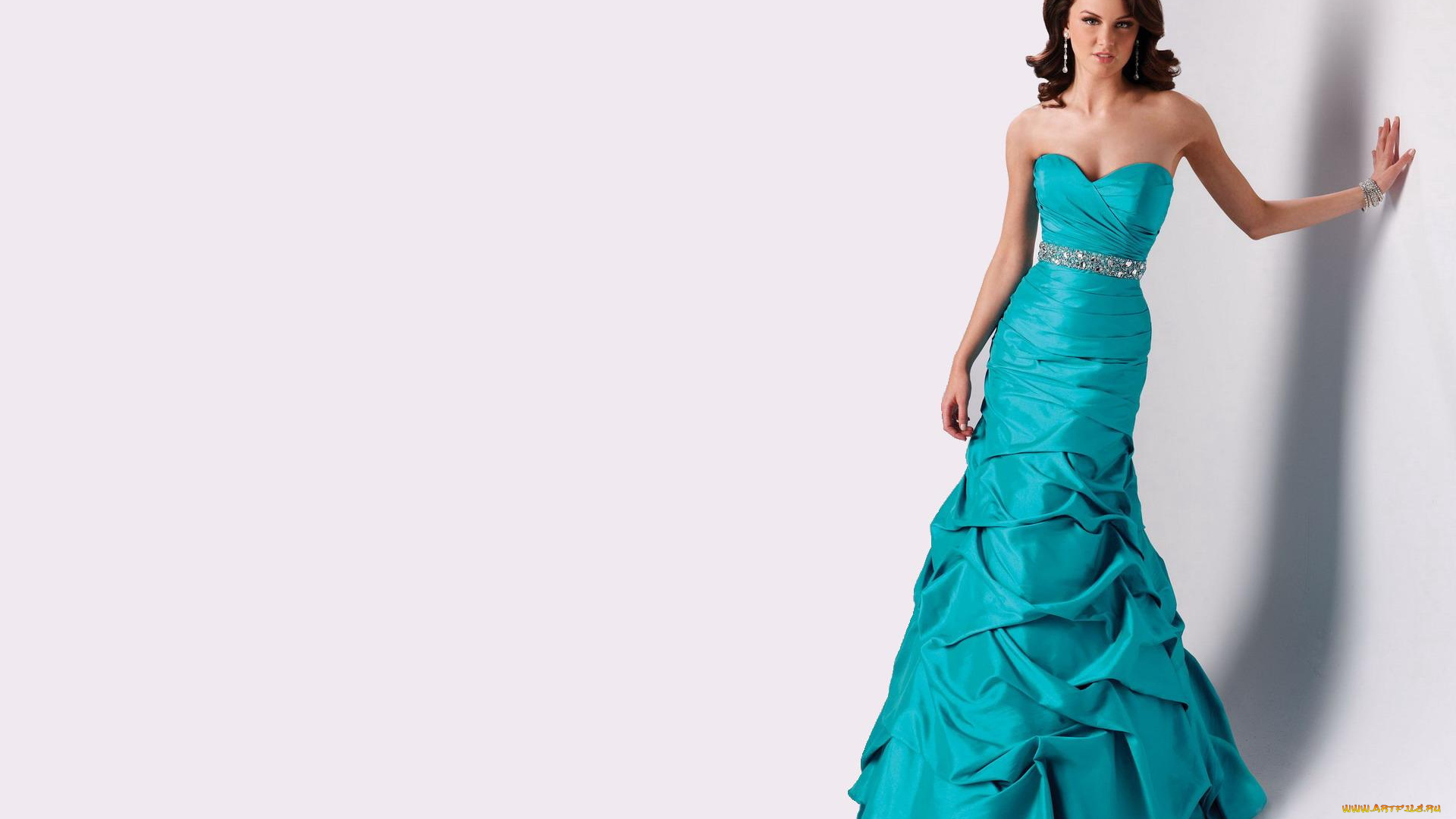 девушки, -unsort, , брюнетки, темноволосые, шатенка, платье