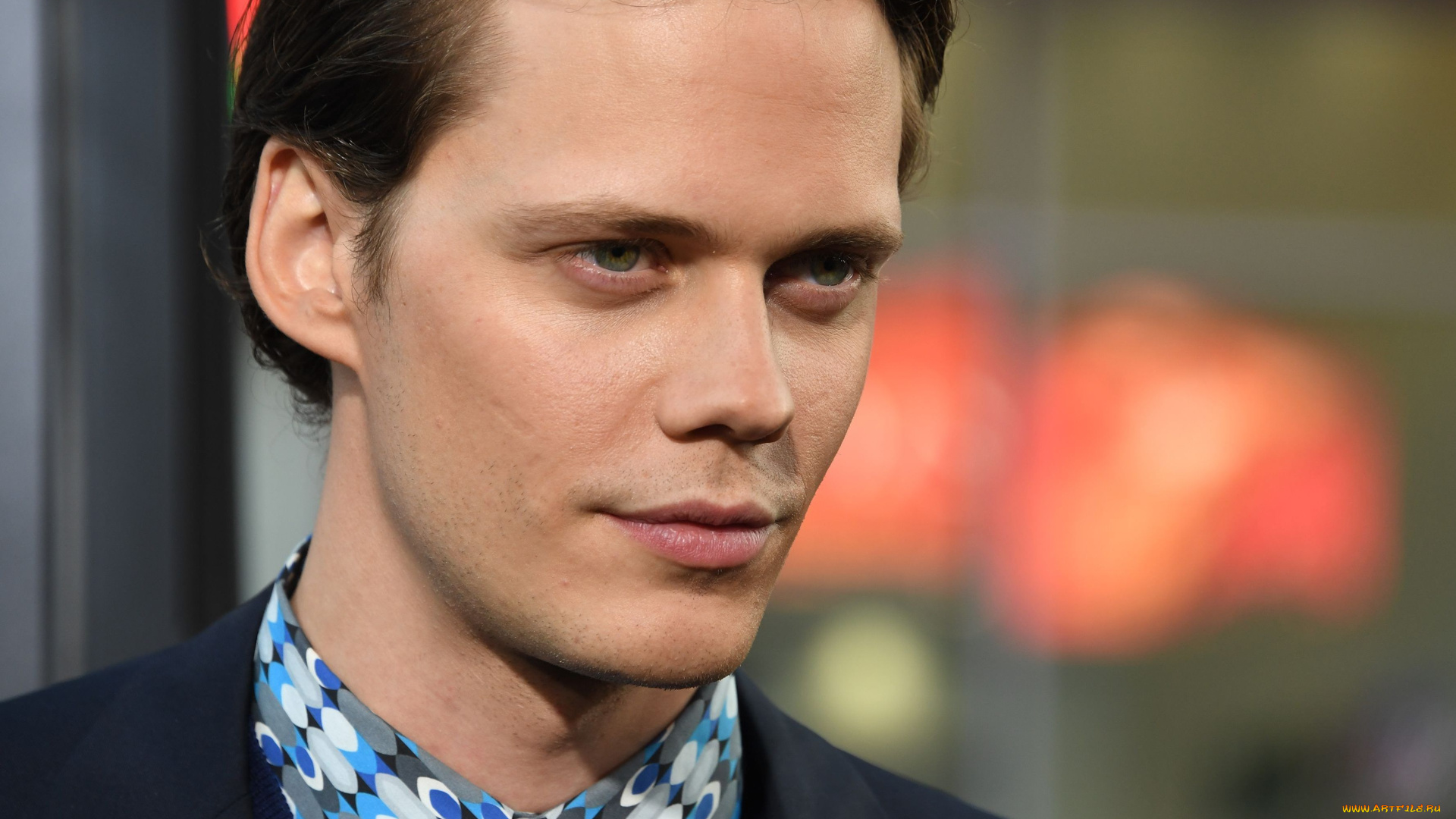 мужчины, bill, skarsgard, лицо, актер