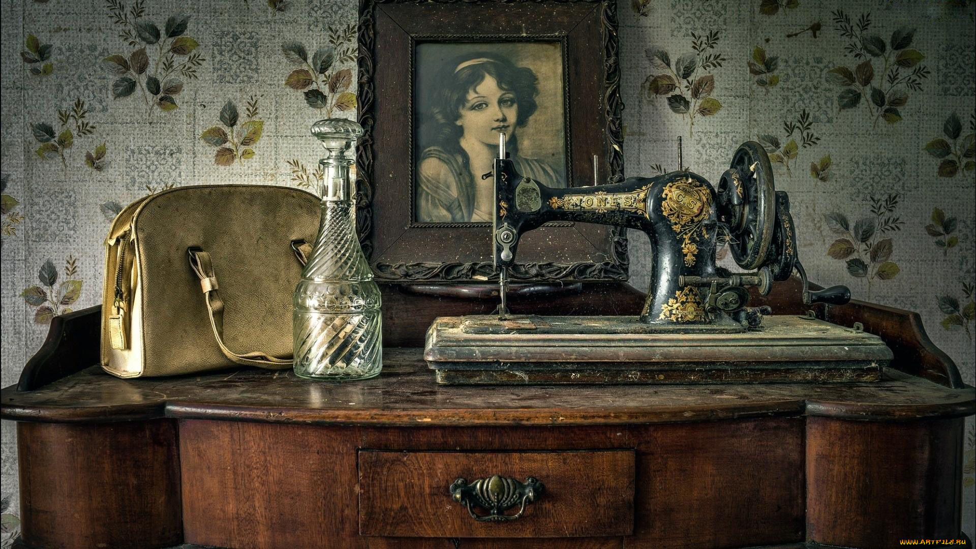 разное, ретро, , винтаж, швейная, машинка