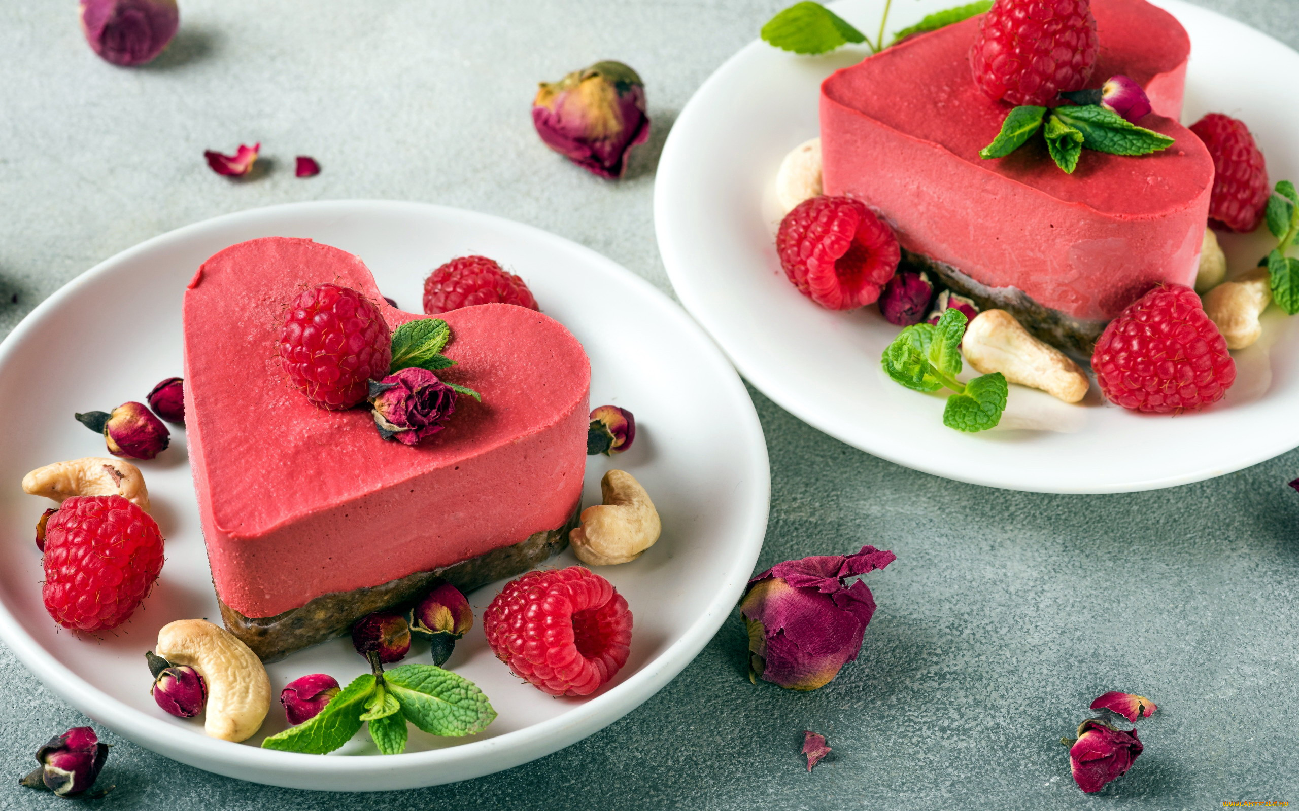 еда, пирожные, , кексы, , печенье, розы, мята, малина, клубника