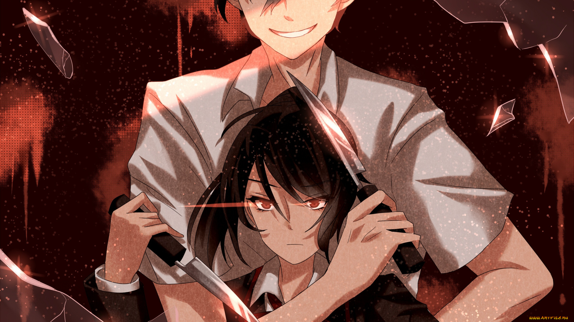 аниме, yandere, simulator, yandere, simulator