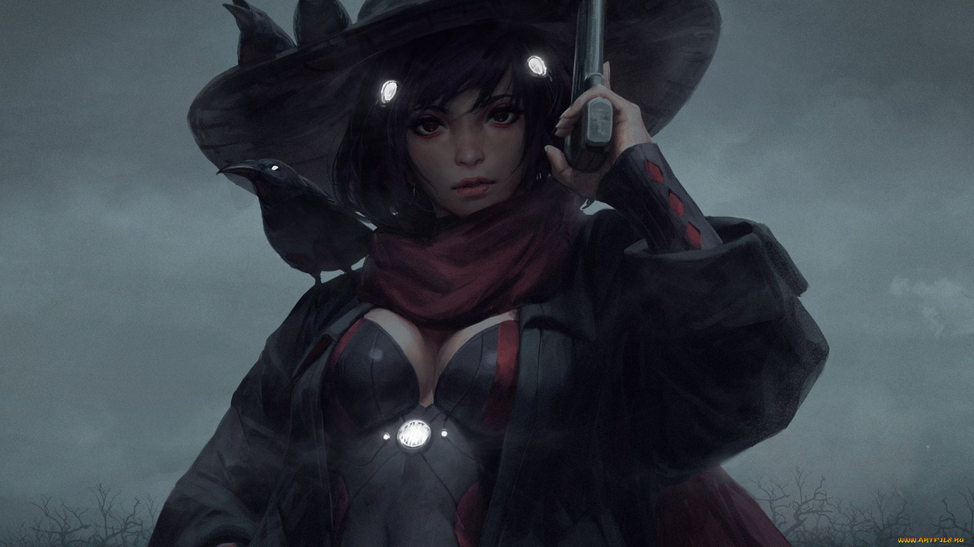 guweiz, фэнтези, _guweiz, девушка