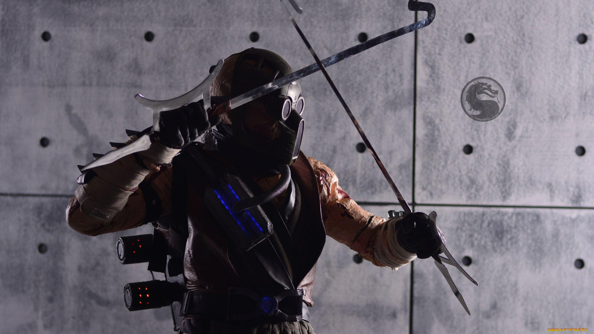 мужчины, -, креатив, , косплей, костюм, оружие