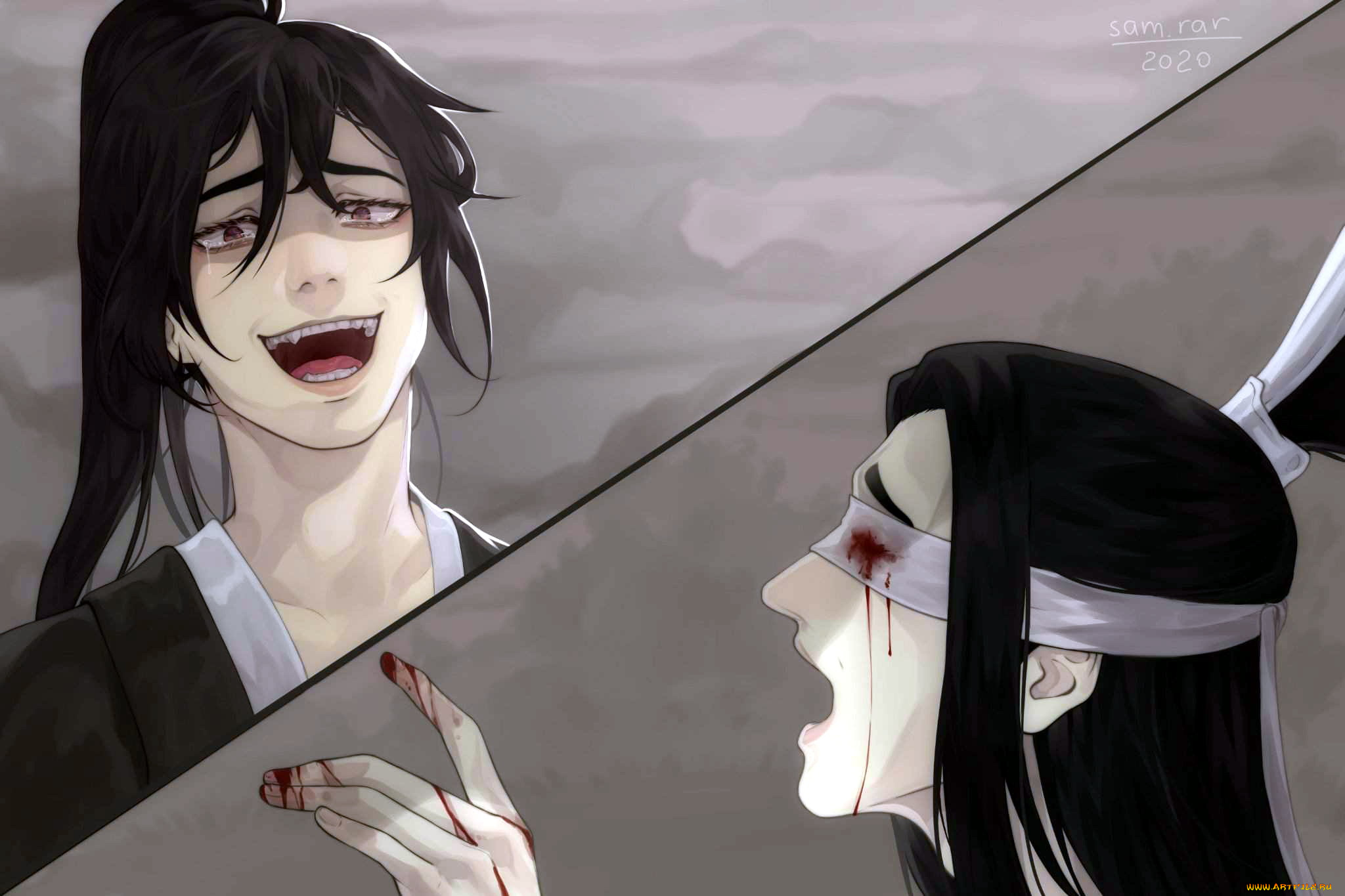 аниме, mo, dao, zu, shi, сюэ, ян, сяо, синчень, кровь