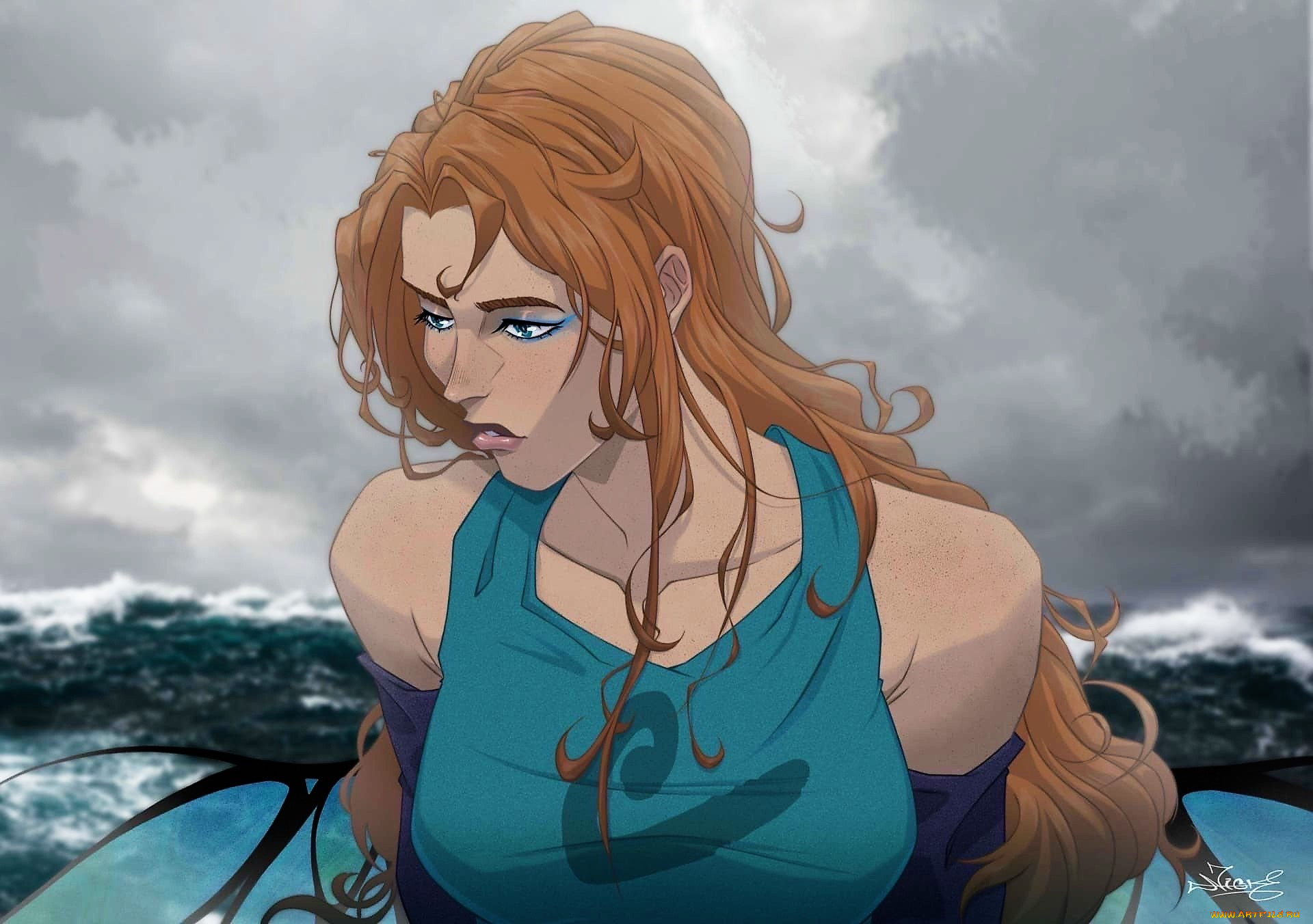 рисованное, кино, , мультфильмы, девушка, крылья, фея