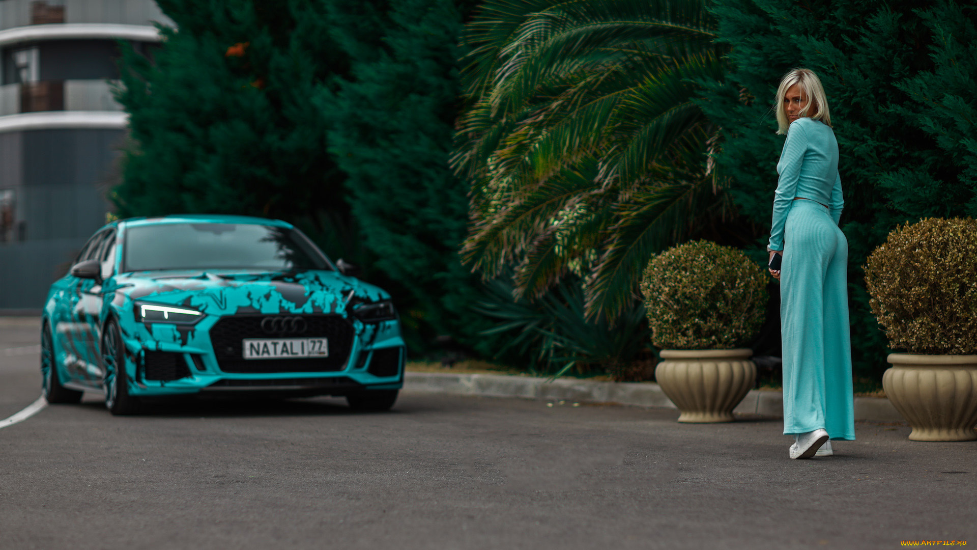 автомобили, -авто, с, девушками, audi, a5