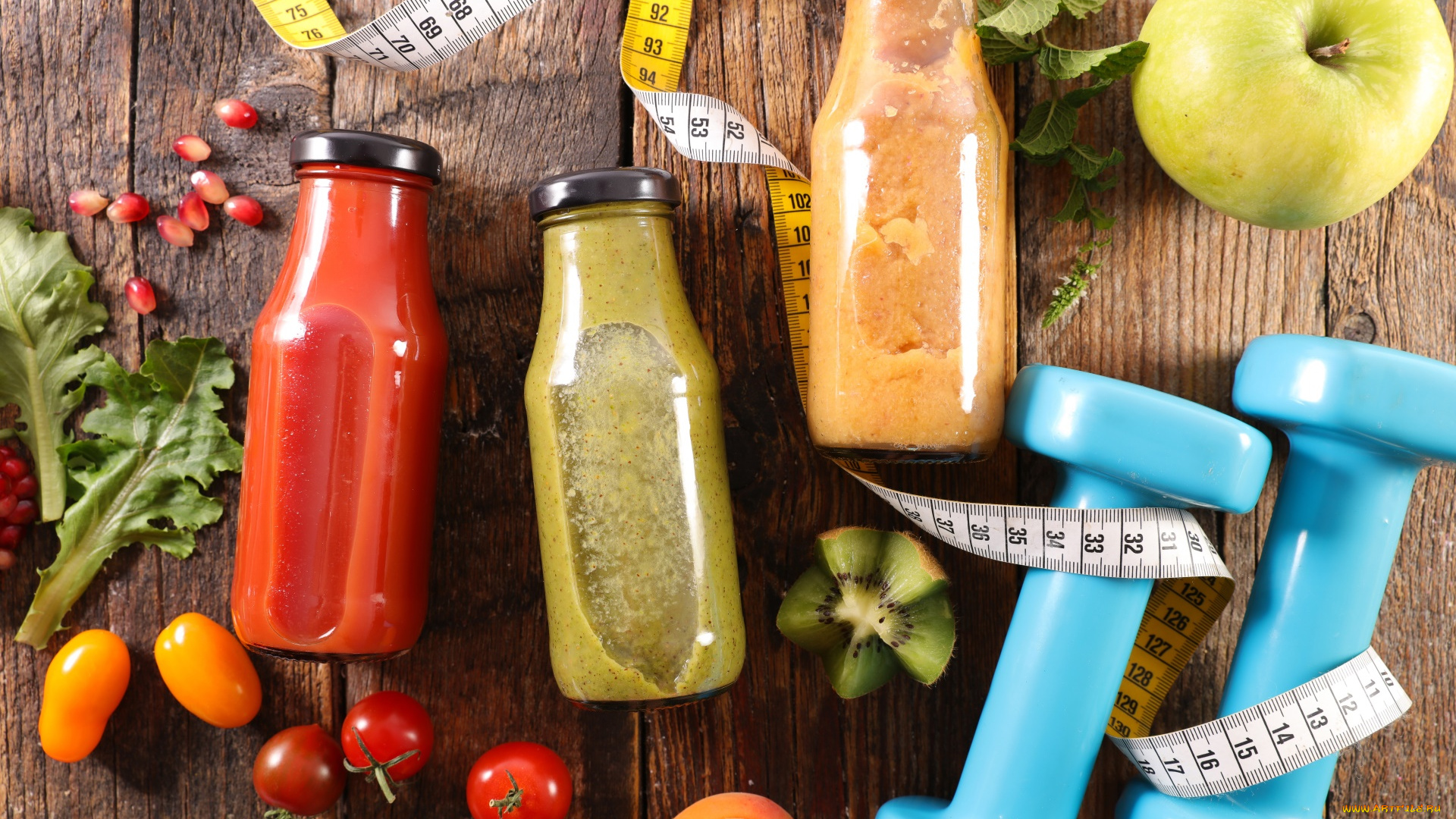 еда, напитки, смузи