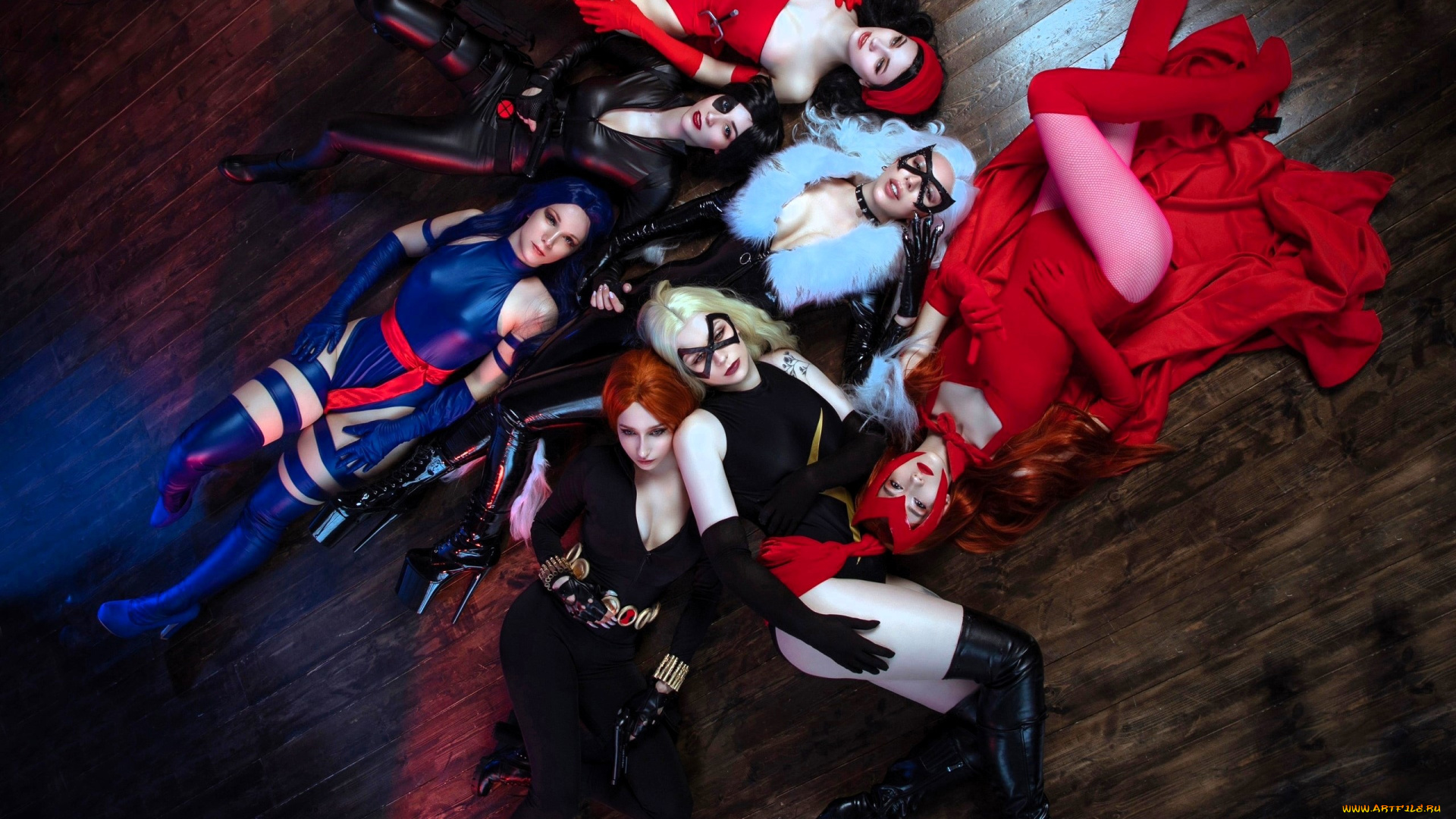 девушки, -, креатив, , косплей, образы, косплей, костюмы, наряды