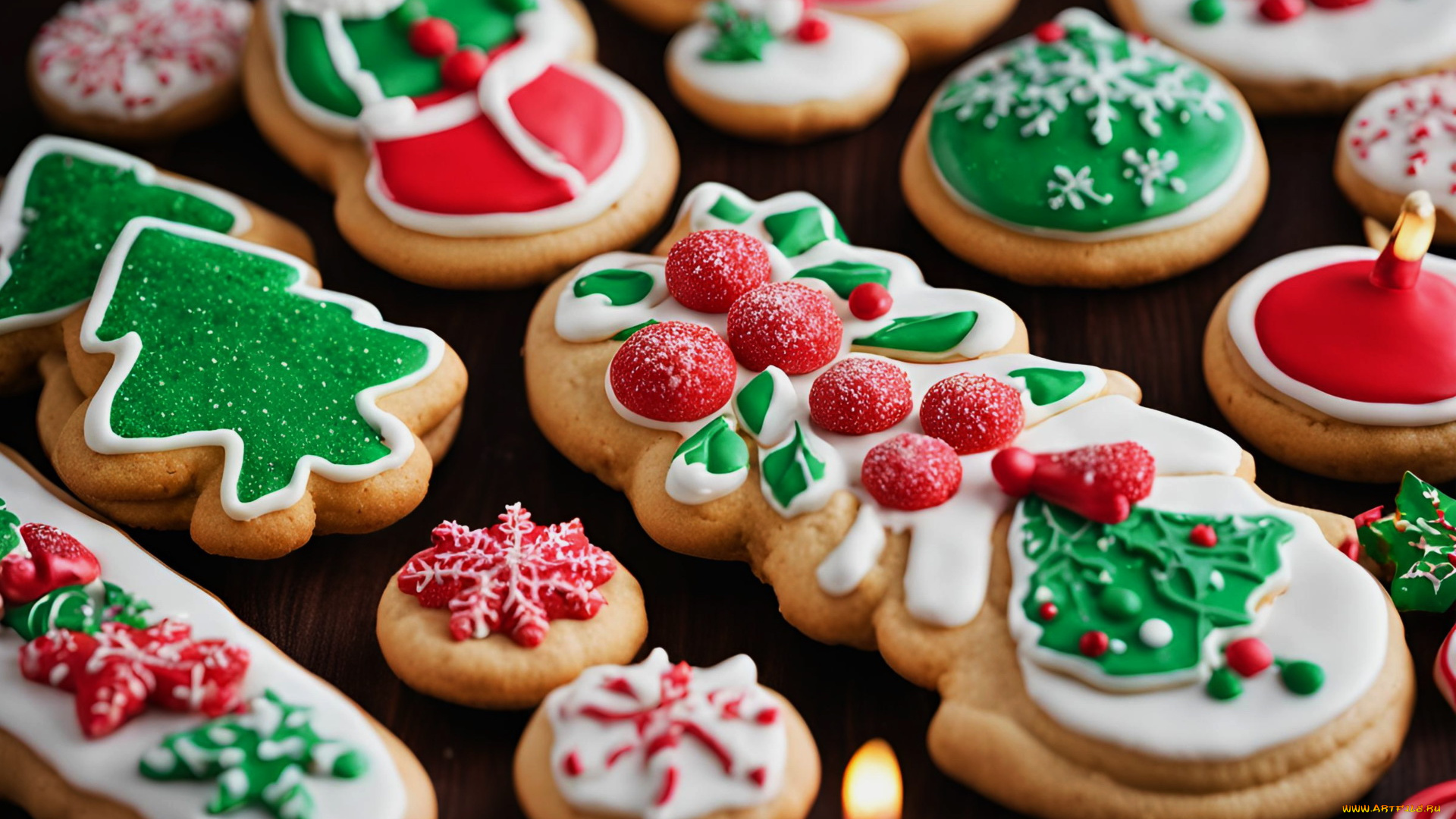праздничные, угощения, пряники