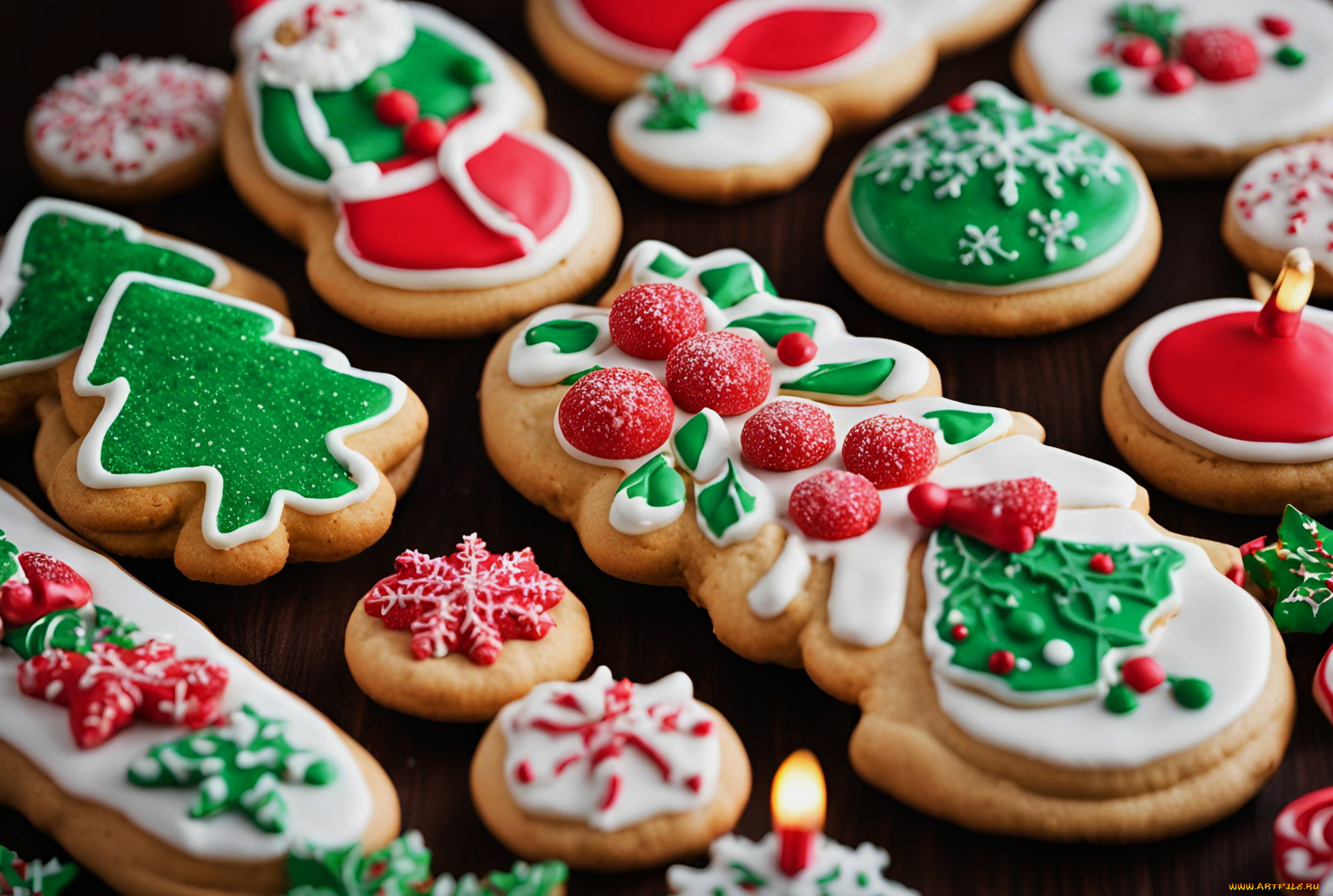 праздничные, угощения, пряники