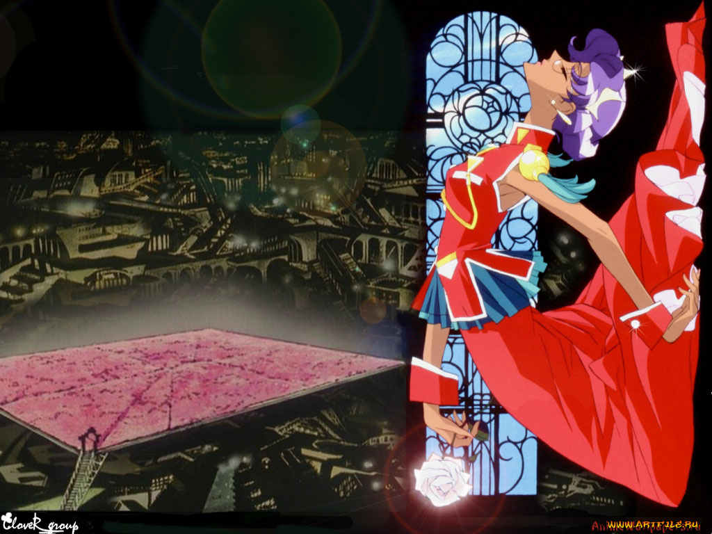 revolutionary, girl, utena, аниме