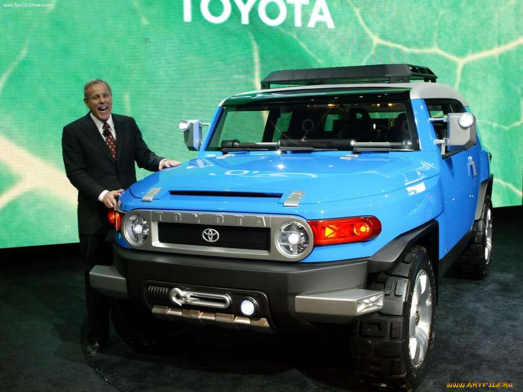 toyota, fj, cruiser, concept, автомобили