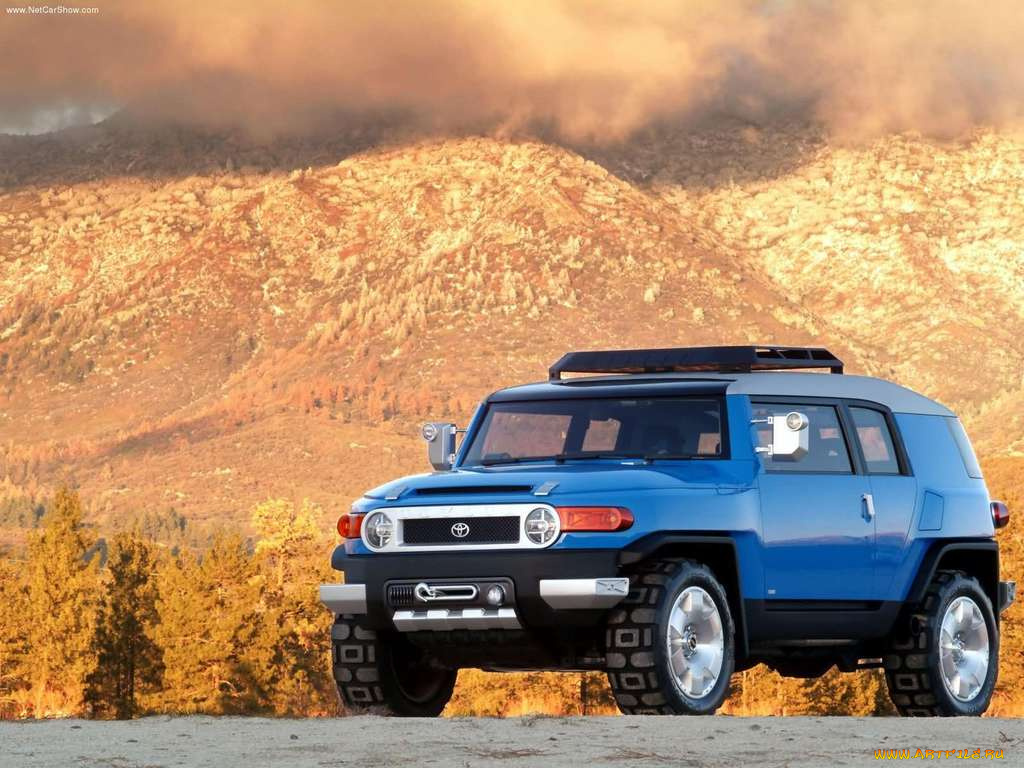 toyota, fj, cruiser, concept, автомобили