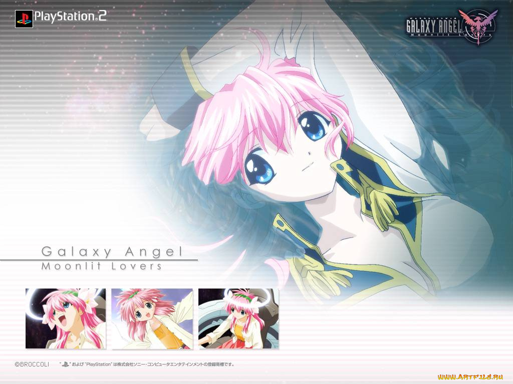 аниме, galaxy, angel