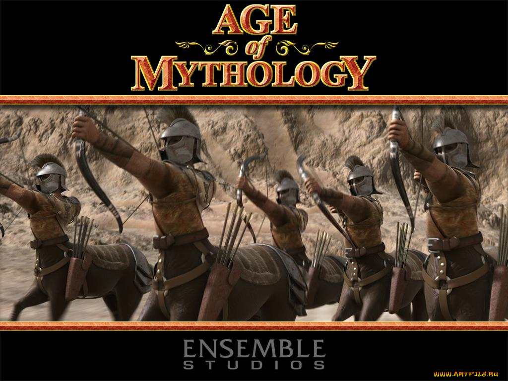 видео, игры, age, of, mythology