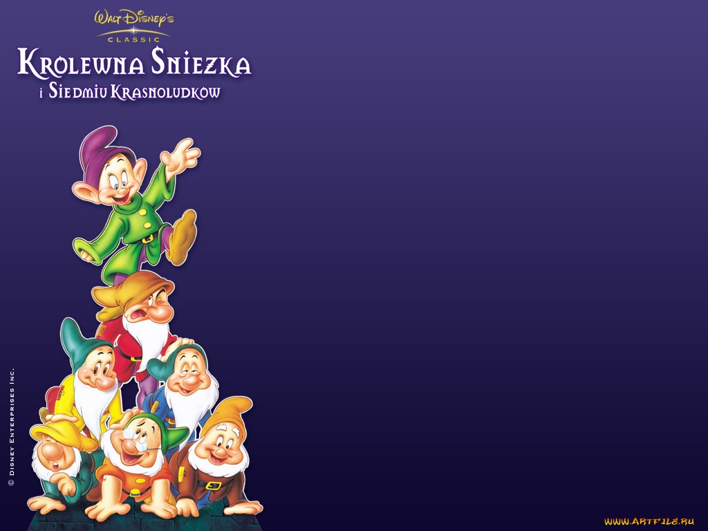 мультфильмы, snow, white, and, the, seven, dwarfs