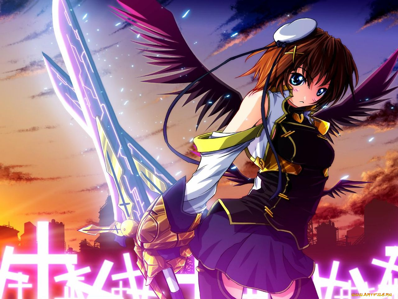 аниме, angels, demons