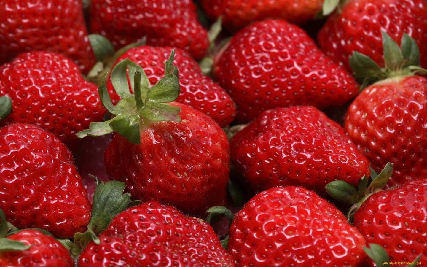 еда, клубника, земляника