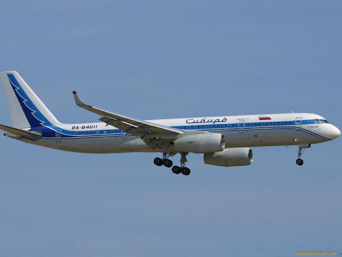 011, сибирь, авиация, пассажирские, самолёты