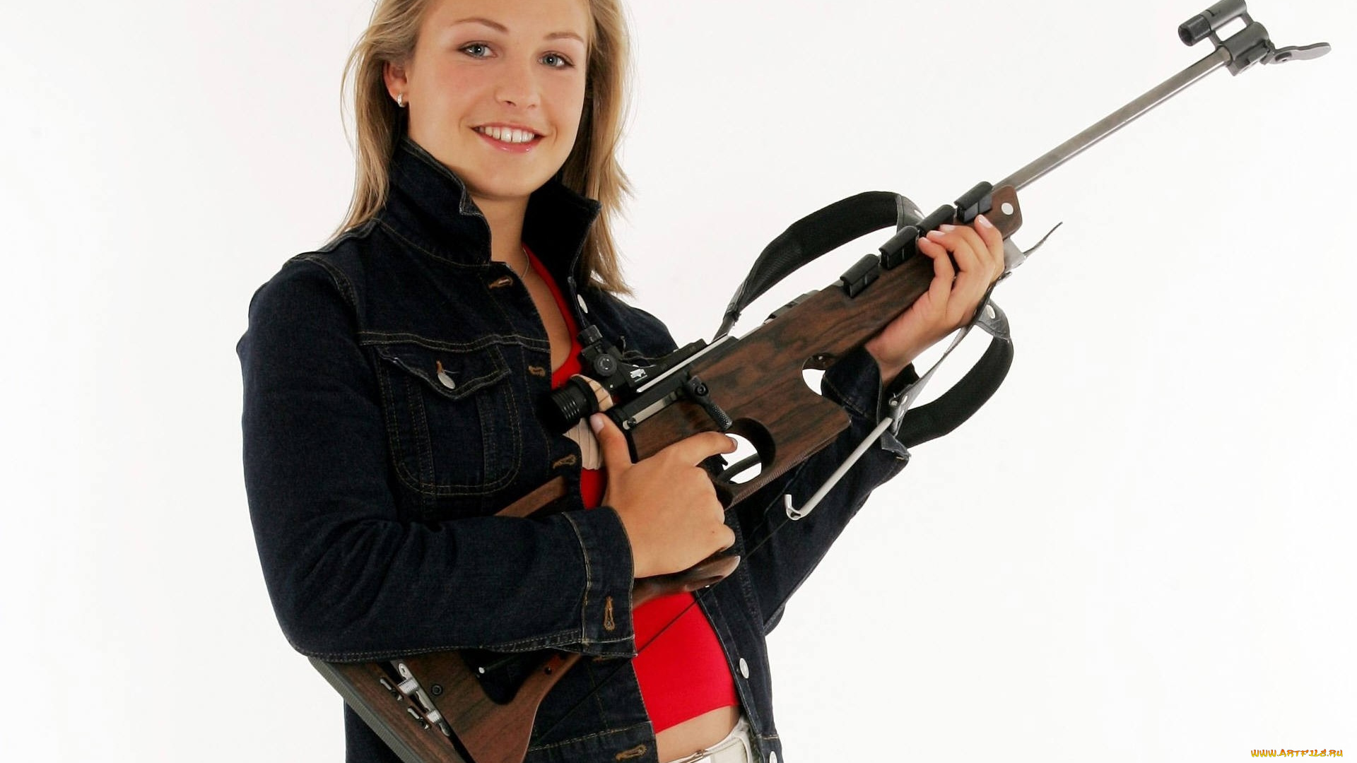 Magdalena, Neuner, девушки, винтовка, биатлон