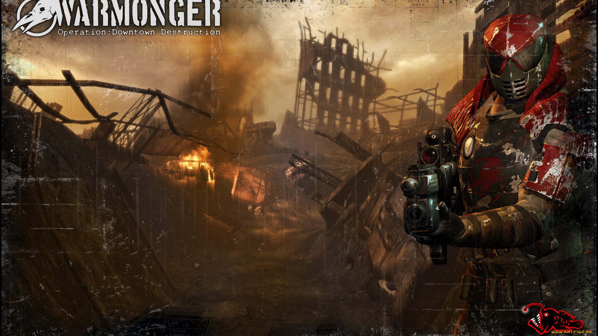 warmonger, operation, downtown, destruction, видео, игры