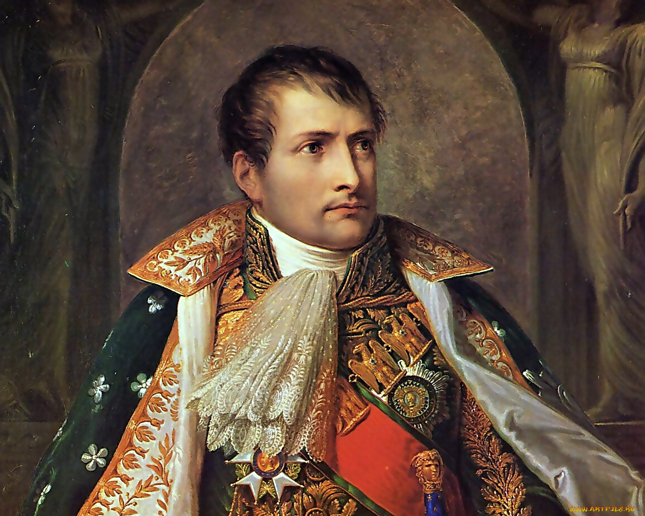 андреа, аппиани, портрет, наполеона, рисованные, andrea, appiani