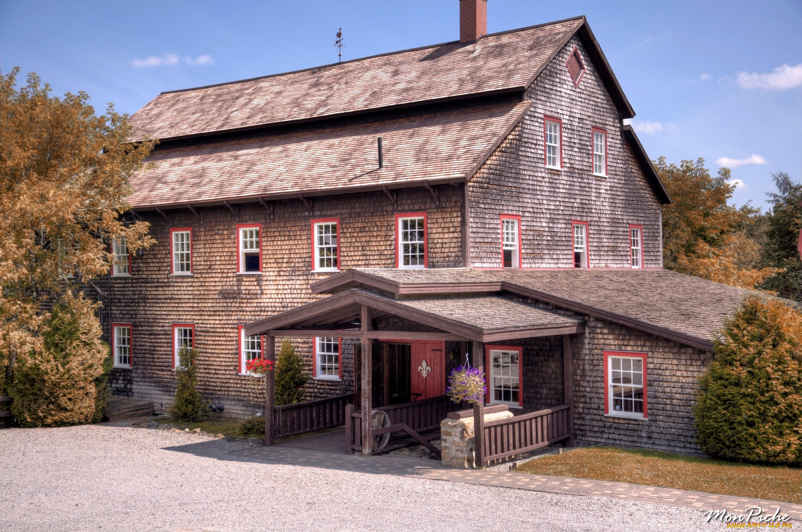 улвертон, города, здания, дома, квебек