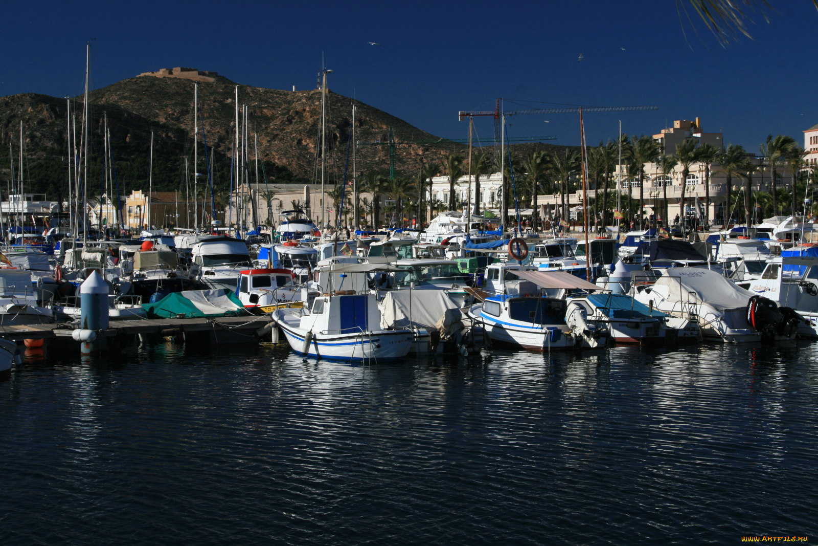 корабли, порты, причалы, картахена