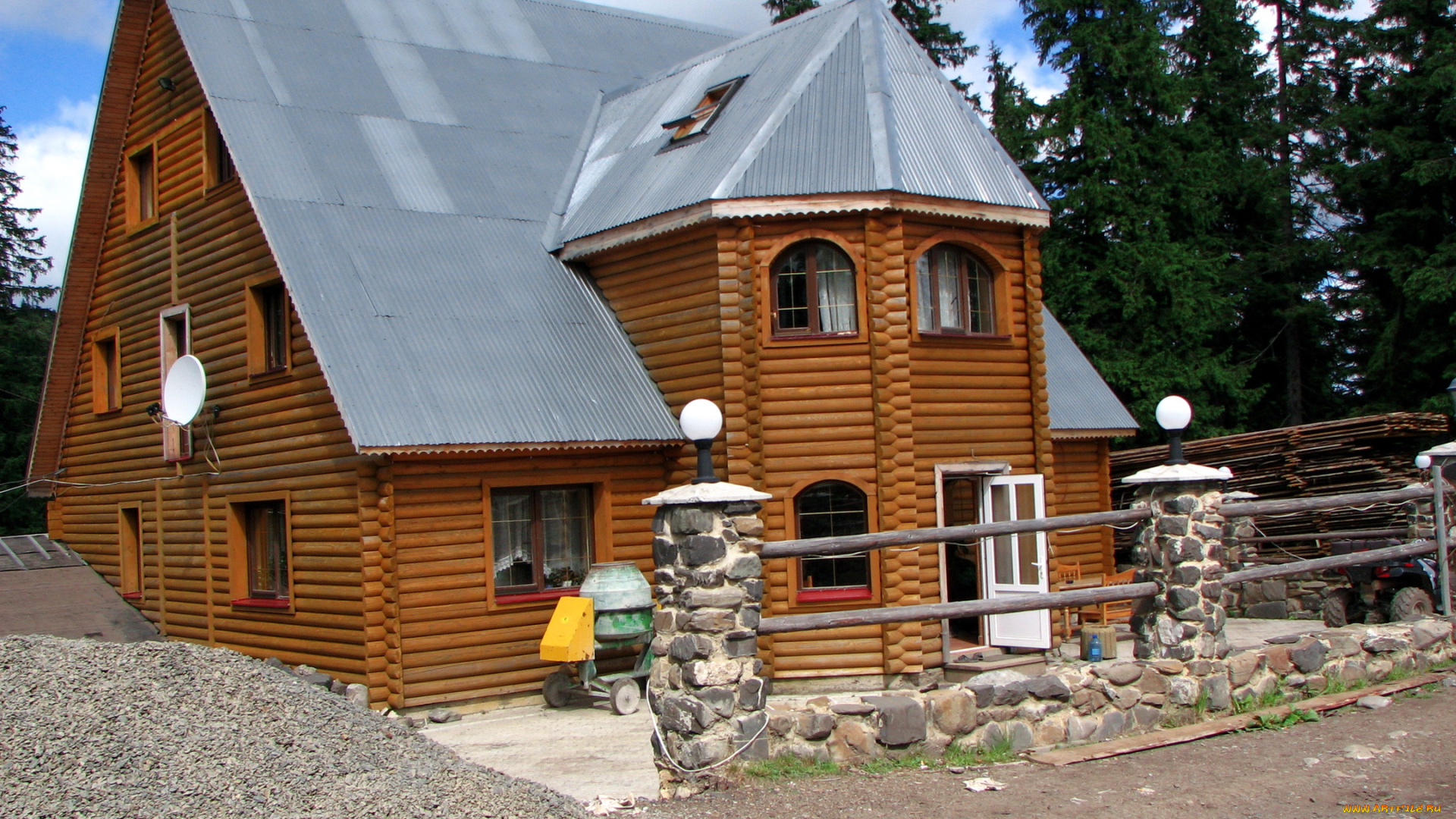 города, здания, дома, закарпатье, украина