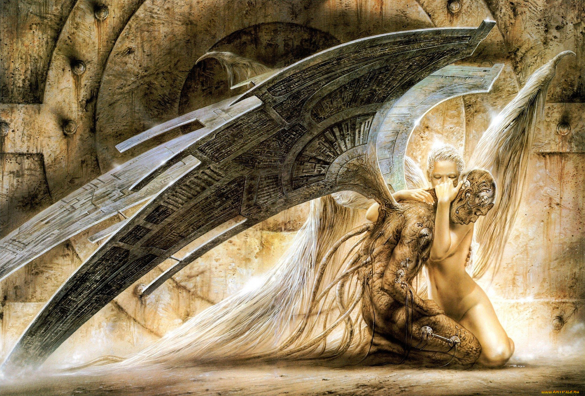 фэнтези, luis, royo, ангел