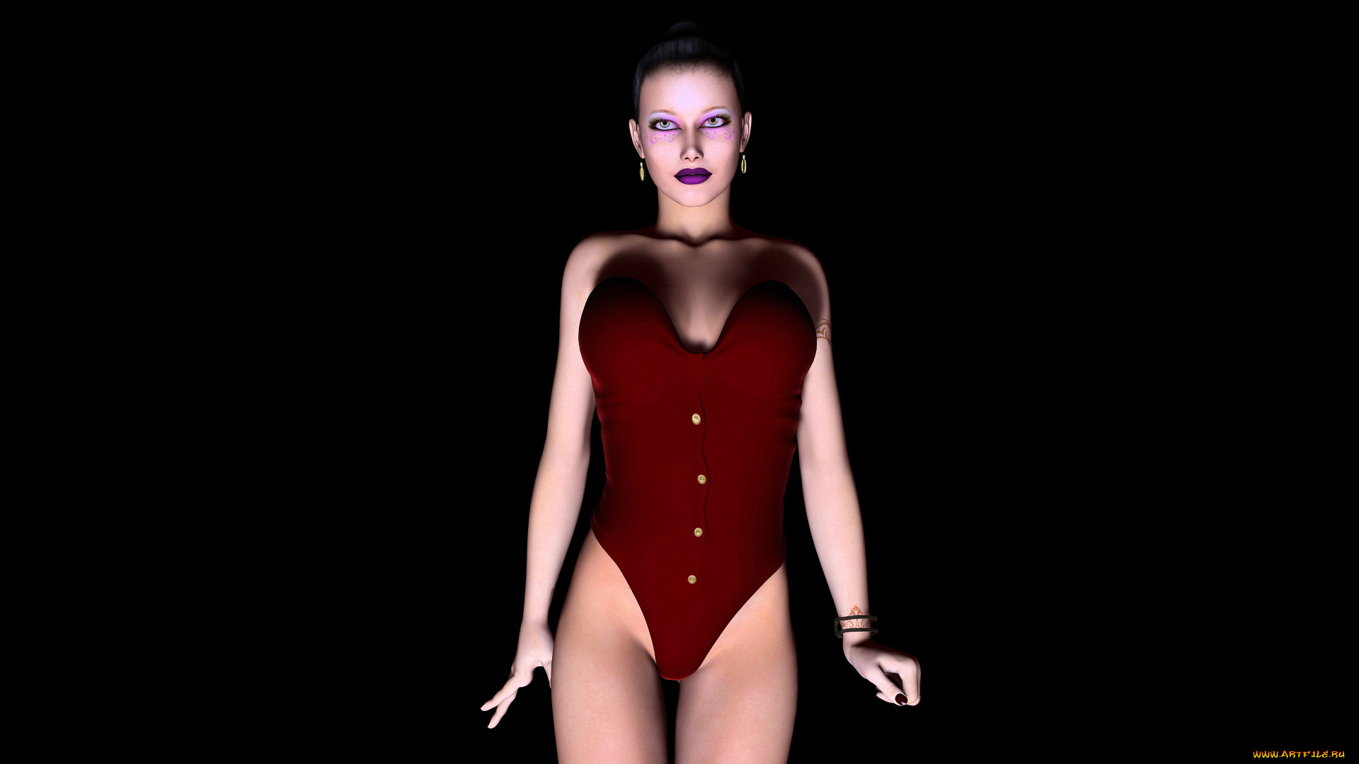 3д, графика, people, , люди, девушка, взгляд