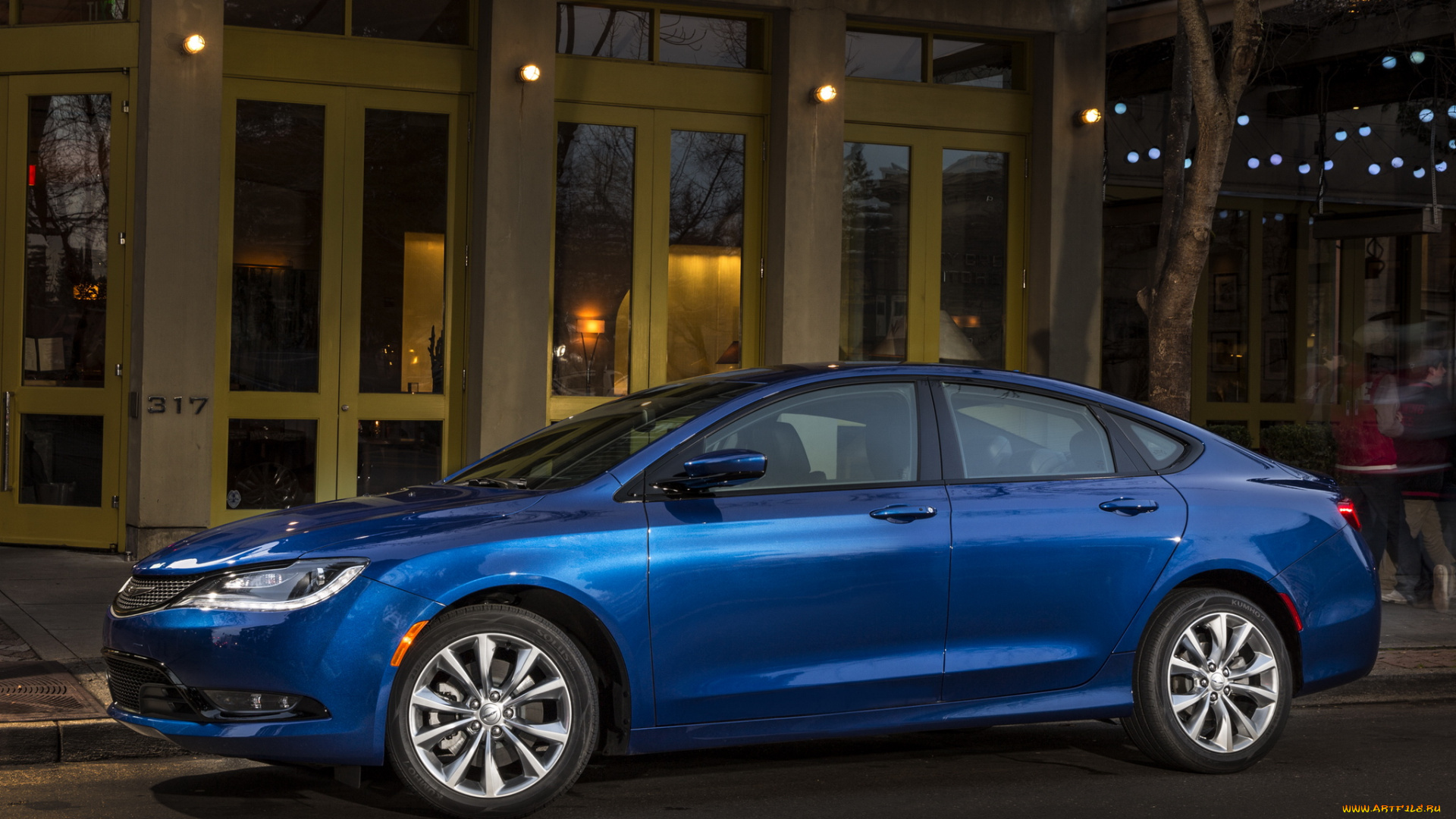 автомобили, chrysler, 200s, uf, 2014, синий