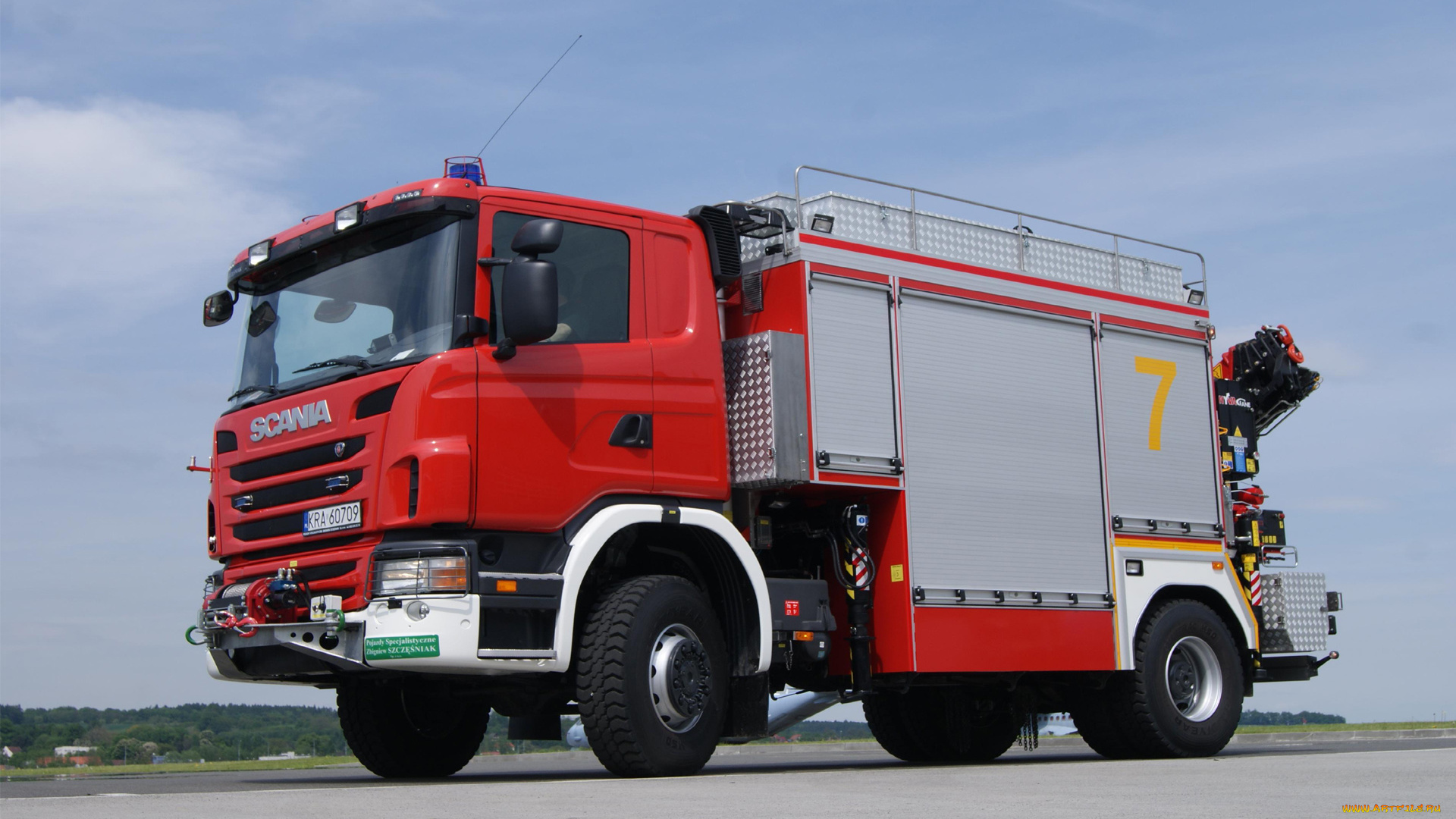 автомобили, пожарные, машины, scania, firetruck