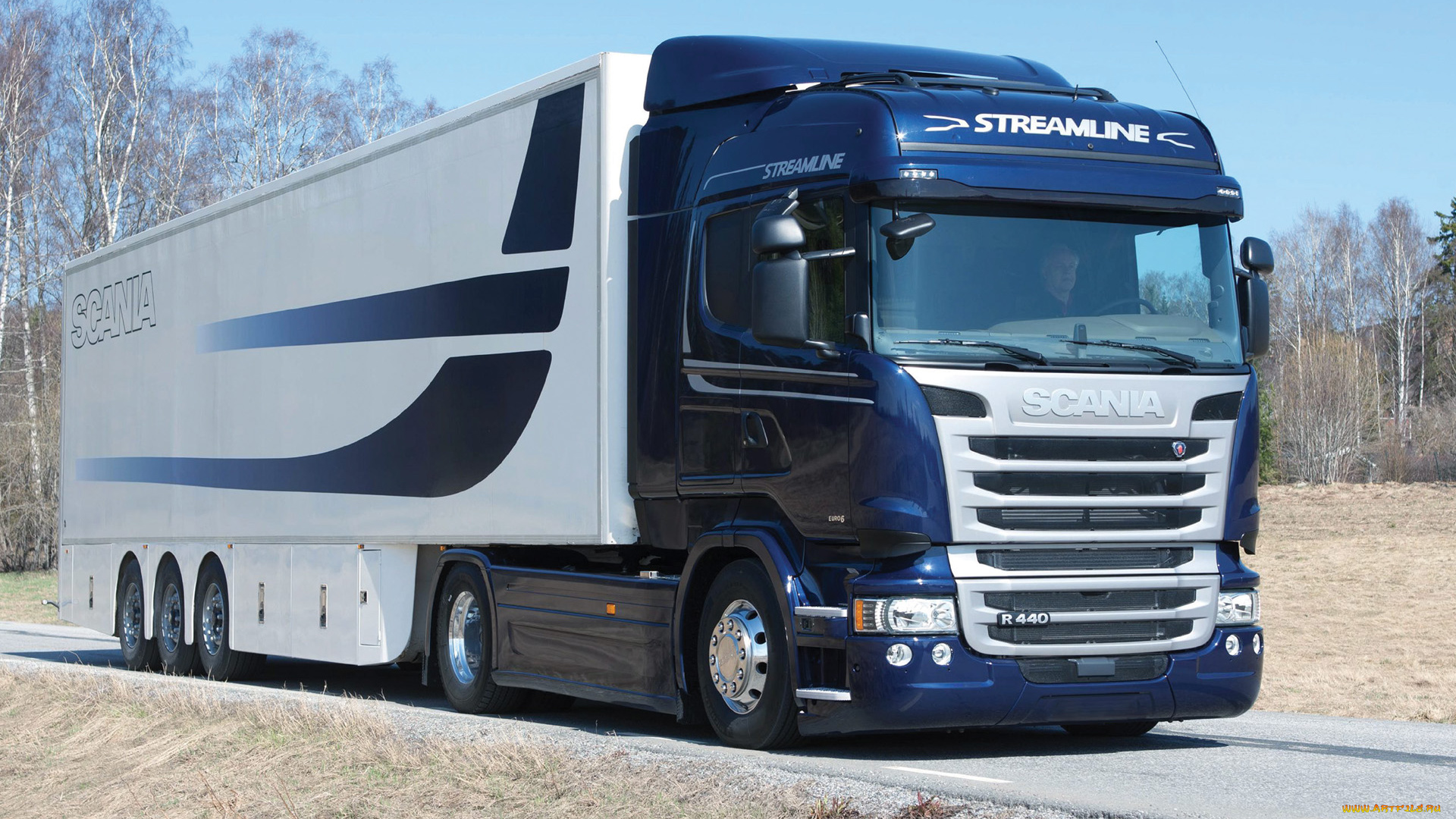 автомобили, scania, treiler, semi