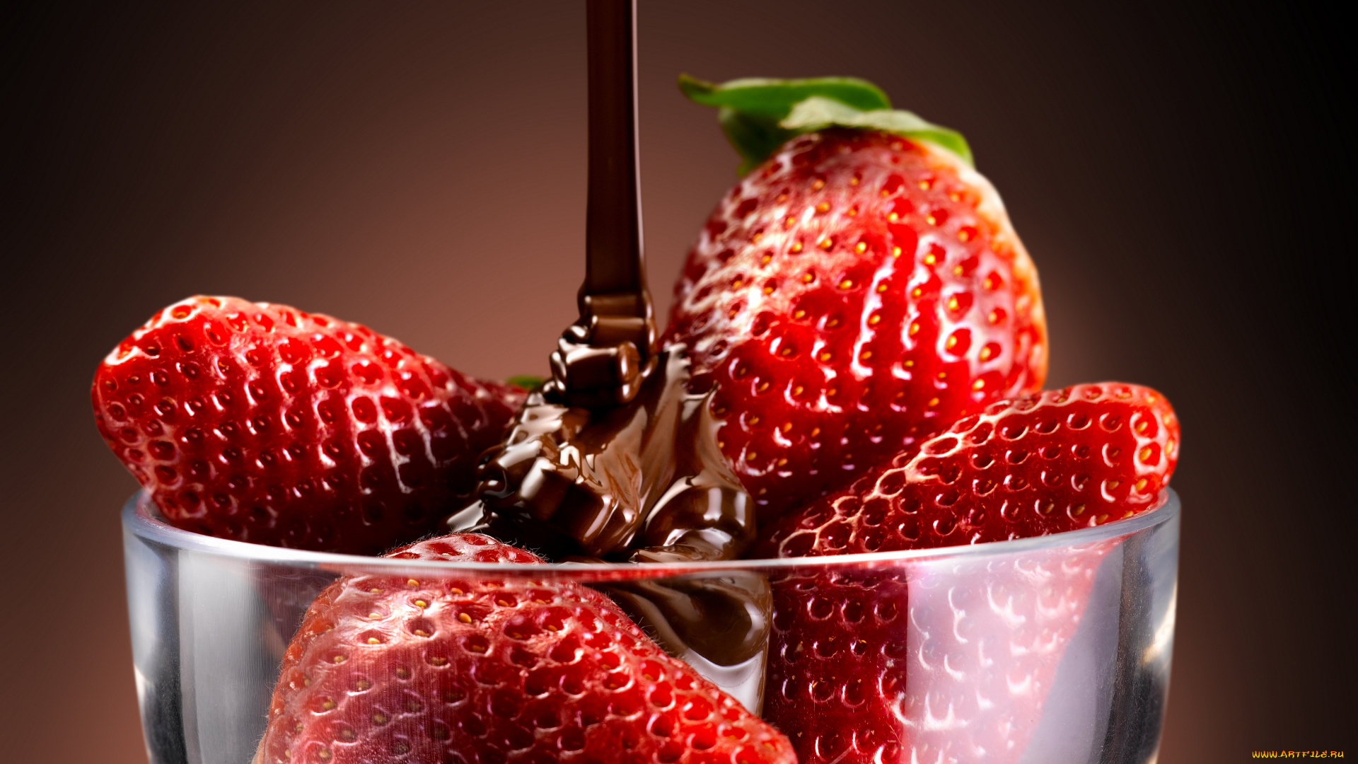 еда, клубника, , земляника, ягоды, шоколад