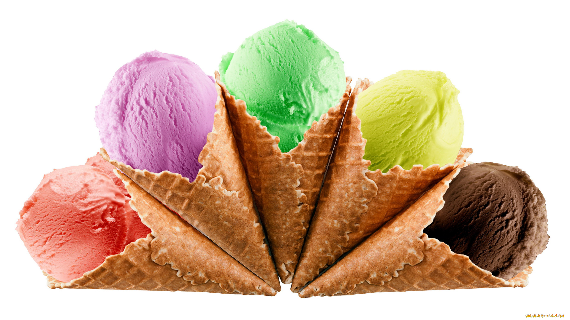 еда, мороженое, , десерты, рожок, вафельный, лакомство, шоколадное, клубничное, фисташковое