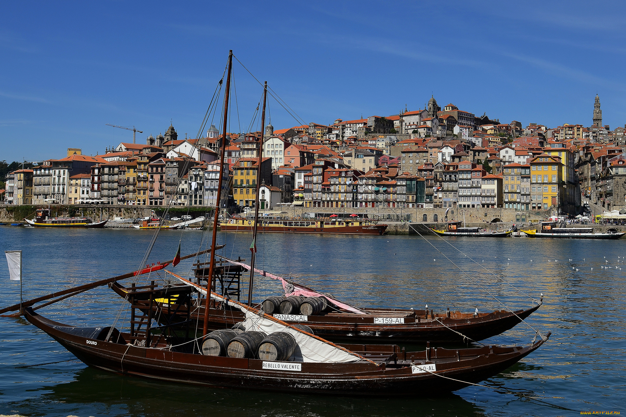 корабли, лодки, , шлюпки, город, акватория