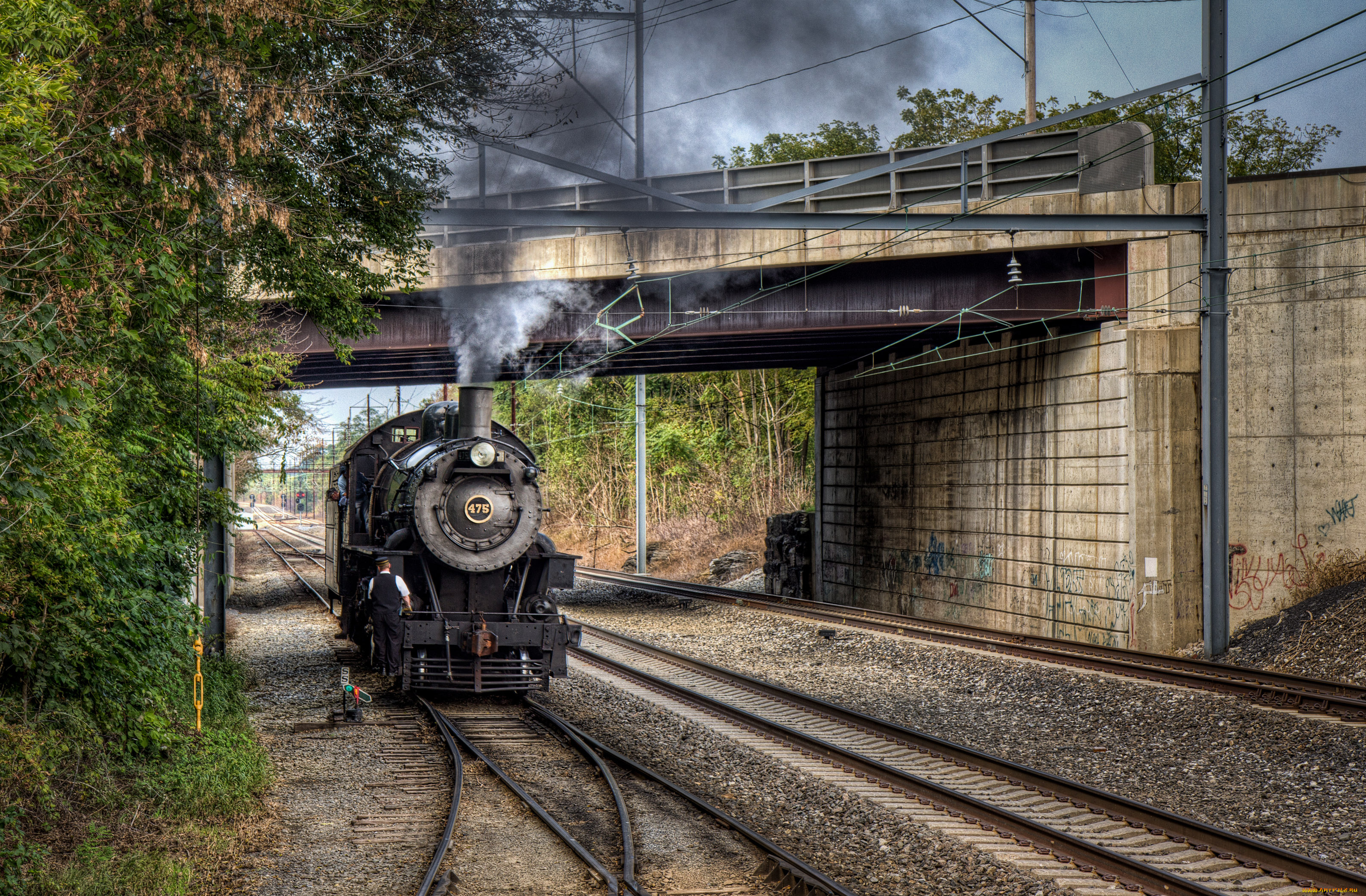 техника, паровозы, train