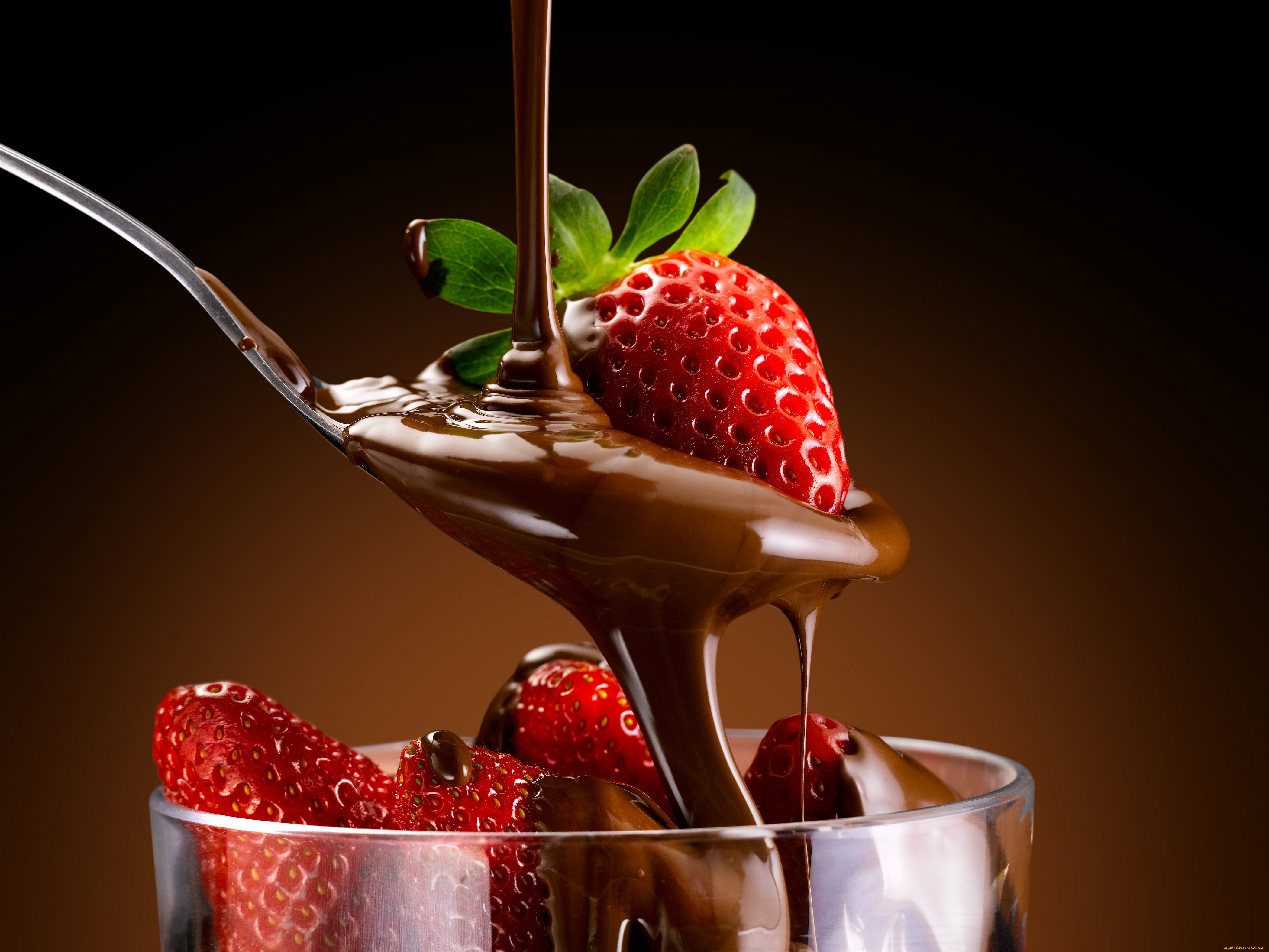 еда, клубника, , земляника, ягоды, шоколад